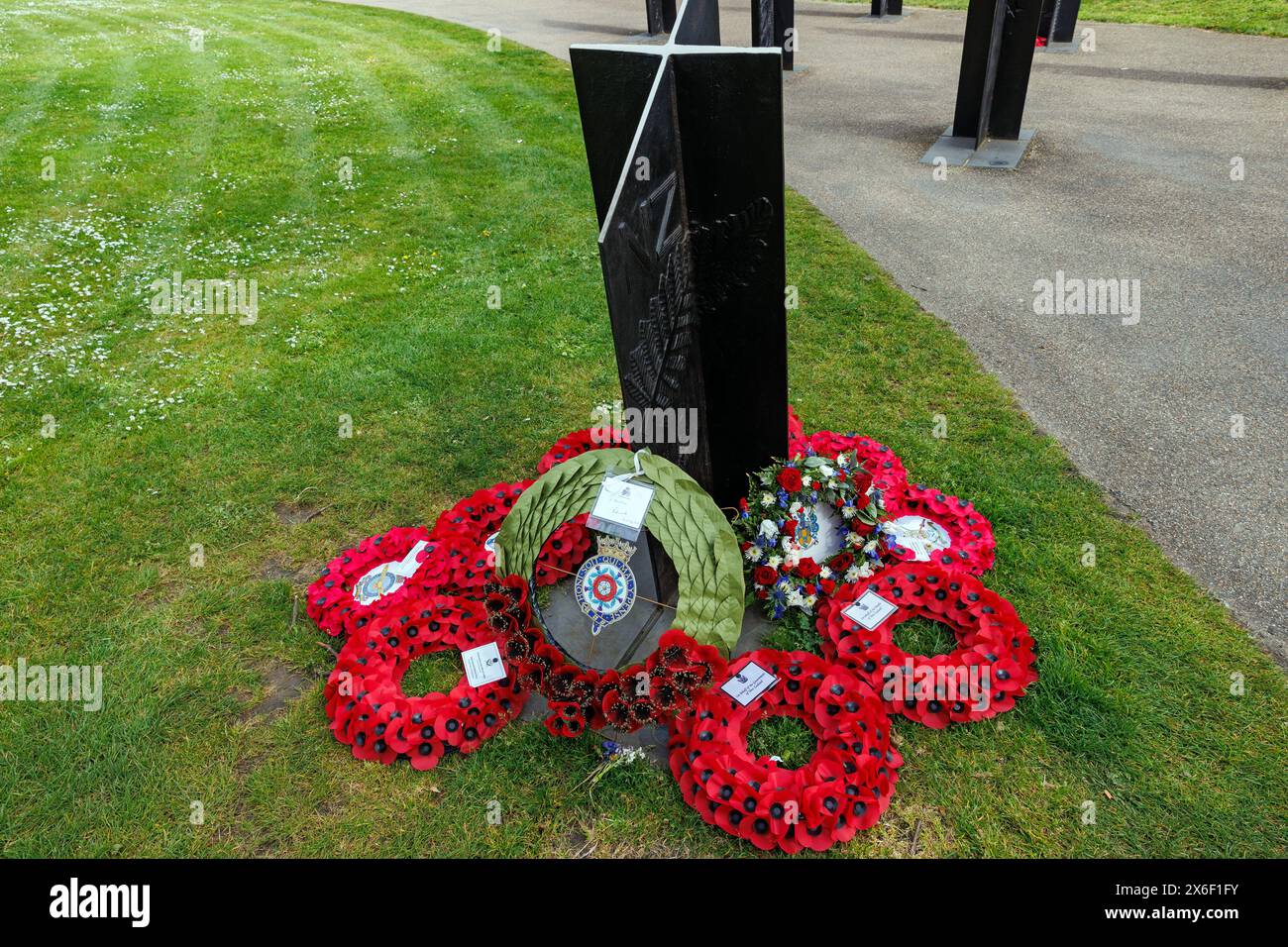 Mémorial de la guerre de Nouvelle-Zélande, Hyde Park Corner, Londres, mercredi 1er mai 2024. photo : David Rowland / One-Image.com Banque D'Images