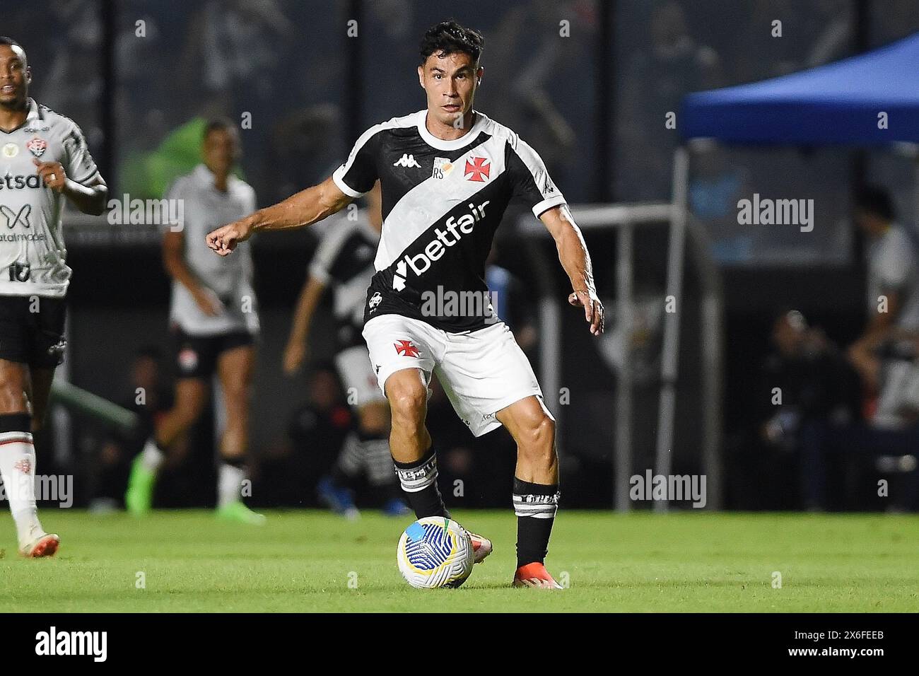 Rio de Janeiro, Brésil, 12 mai 2024. Match entre Vasco vs Vitória, pour le championnat brésilien 2024, au stade São Januário, dans la ville de Banque D'Images