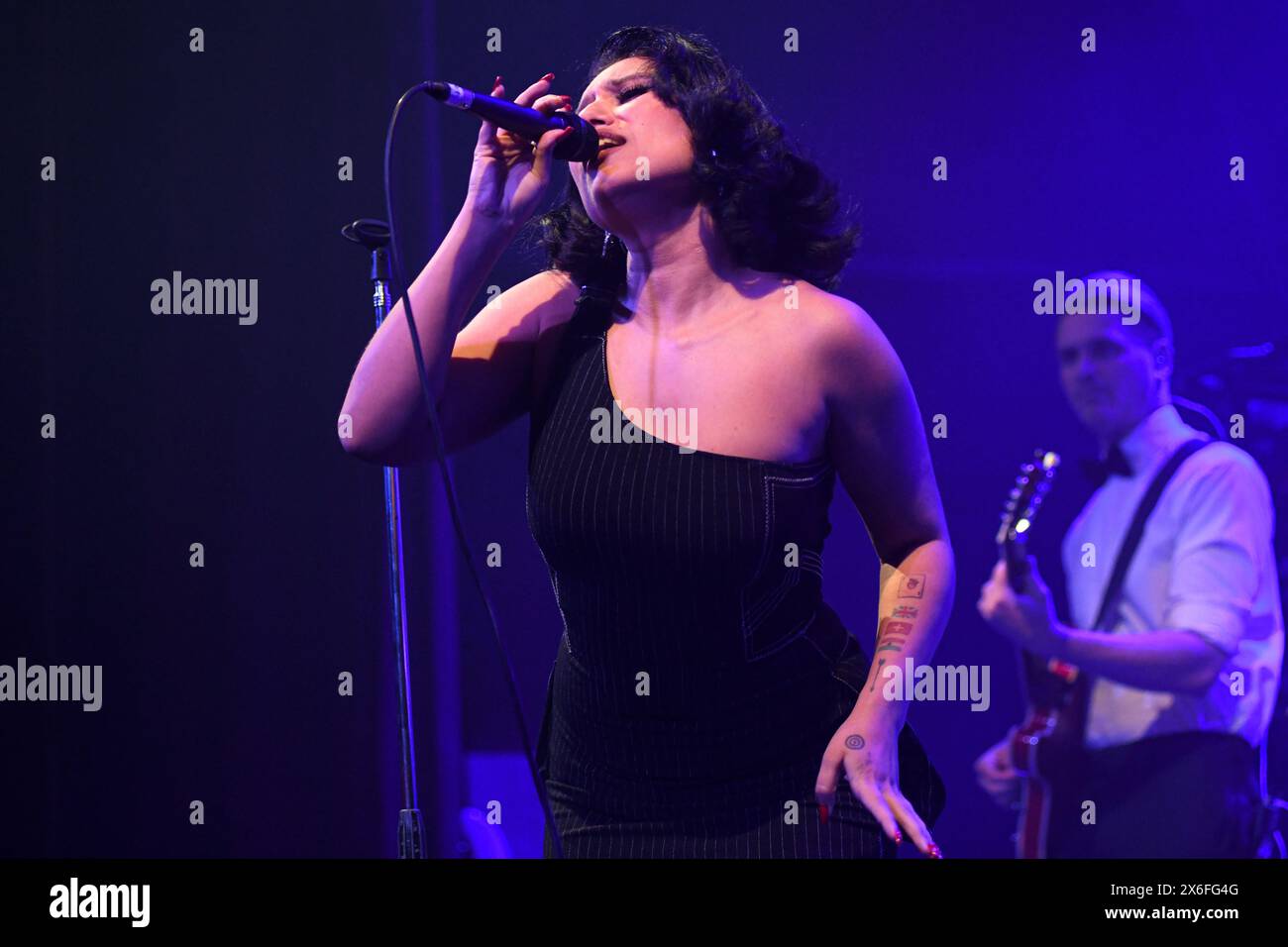 La chanteuse britannique Raye, en concert à Buenos Aires Banque D'Images