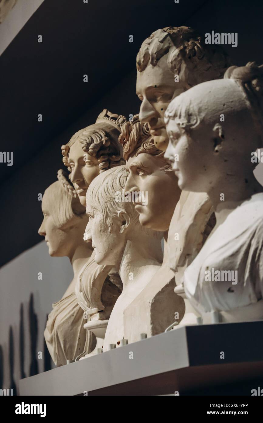 Florence, Italie - 29 décembre 2023 : la Galleria dell'Accademia di Firenze, ou 'Galerie de l'Académie de Florence', un musée d'art à Florence, en Italie Banque D'Images