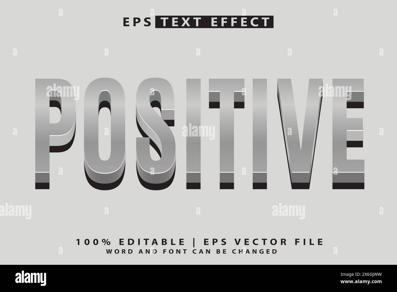 Effet de texte 3D modifiable Illustration de Vecteur