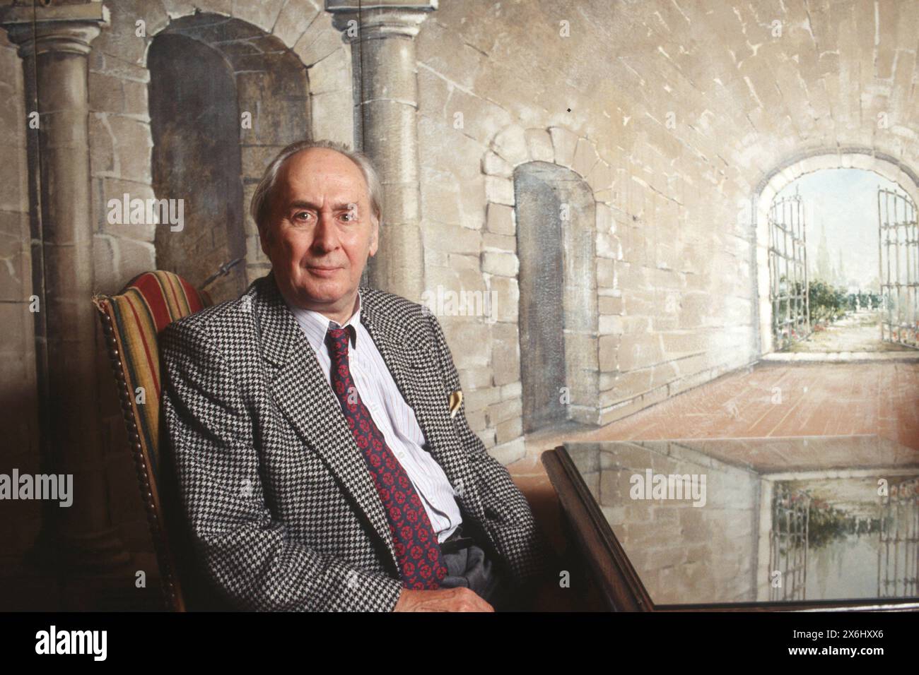 James Graham BALLARD (J.G. ou JG ou J G Ballard) - date : 19951001 ©John Foley/Opale.photo Banque D'Images