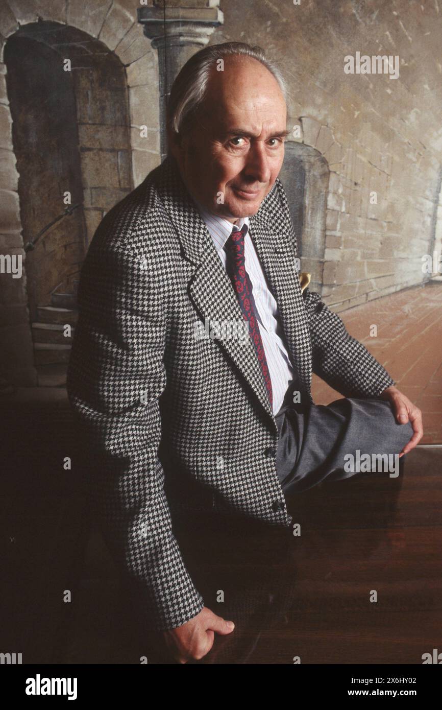 James Graham BALLARD (J.G. ou JG ou J G Ballard) - date : 19951001 ©John Foley/Opale.photo Banque D'Images