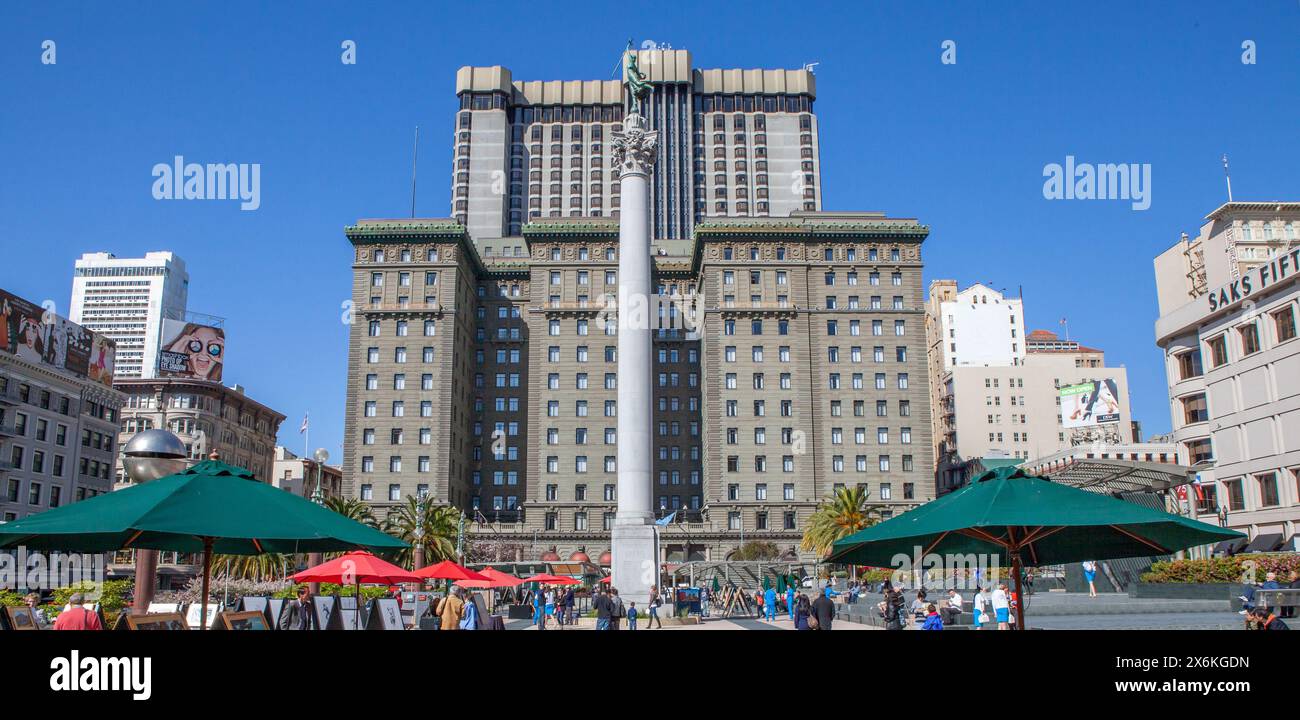 Union Square, San Francisco, California, USA Banque D'Images