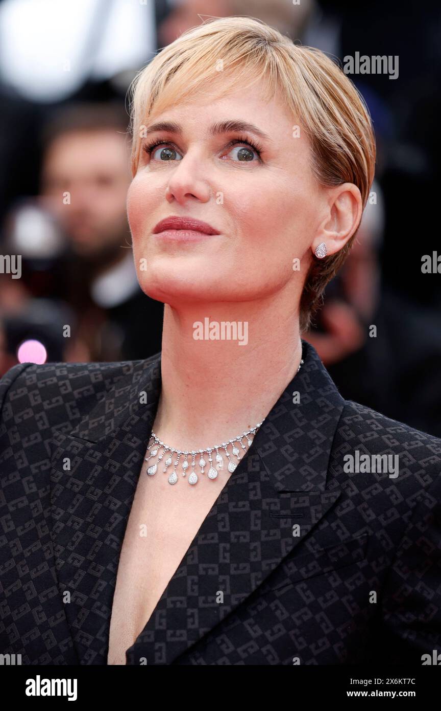 Judith Godrèche BEI der Premiere des Kinofilms 'Furiosa : a Mad Max Saga' auf dem Festival de Cannes 2024 / 77. Internationale Filmfestspiele von Cannes im Palais des Festivals. Cannes, 15.05.2024 Banque D'Images