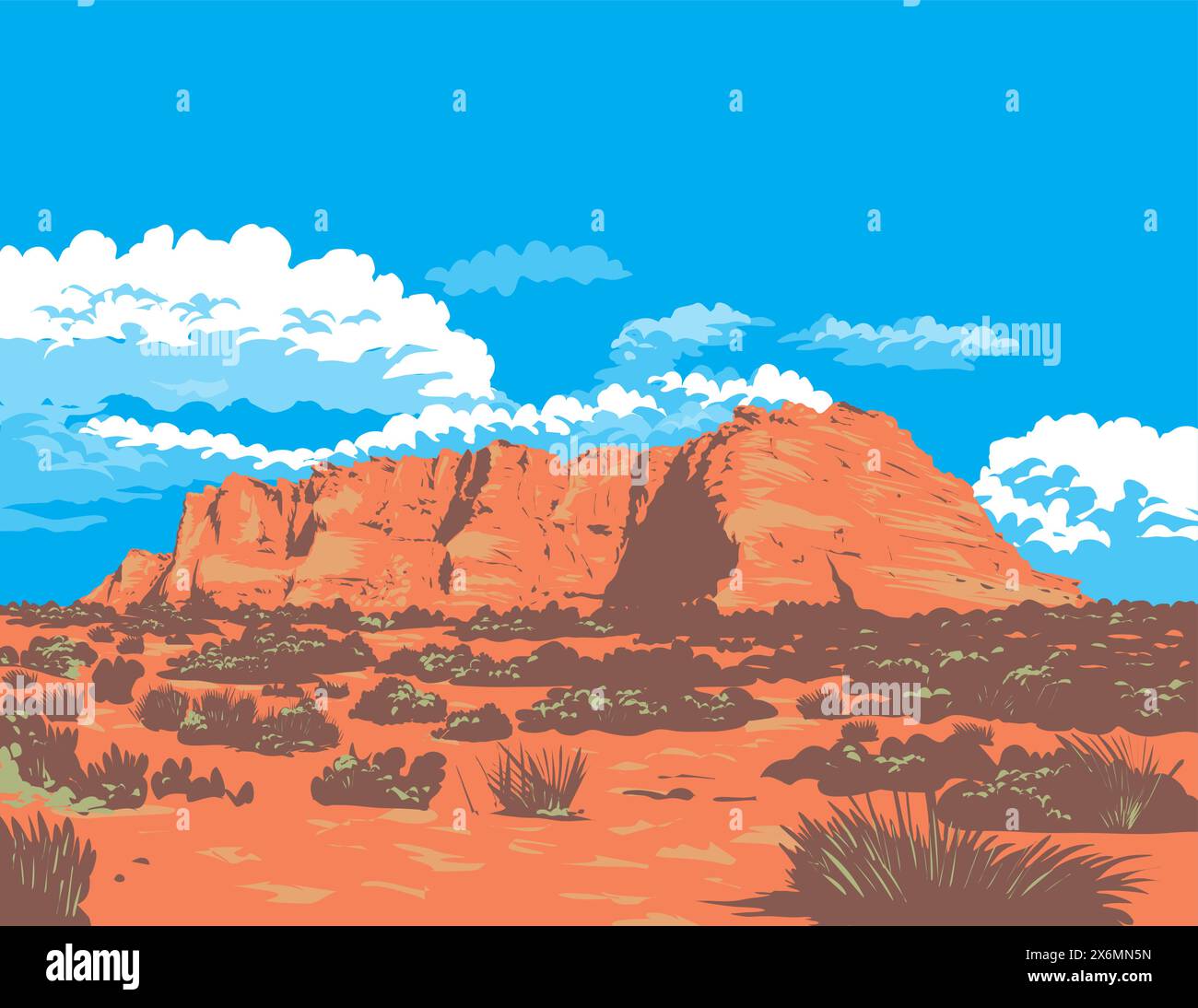 WPA affiche art de buttes et canyons dans le lac Powell Navajo Tribal Park à page à l'est de Lechee, Arizona USA fait dans les travaux d'administration de projet ou alimenté Illustration de Vecteur WPA affiche art de buttes et canyons dans le lac Powell Navajo Tribal Park à page à l'est de Lechee, Arizona USA fait dans les travaux d'administration de projet ou alimenté Illustration de Vecteur