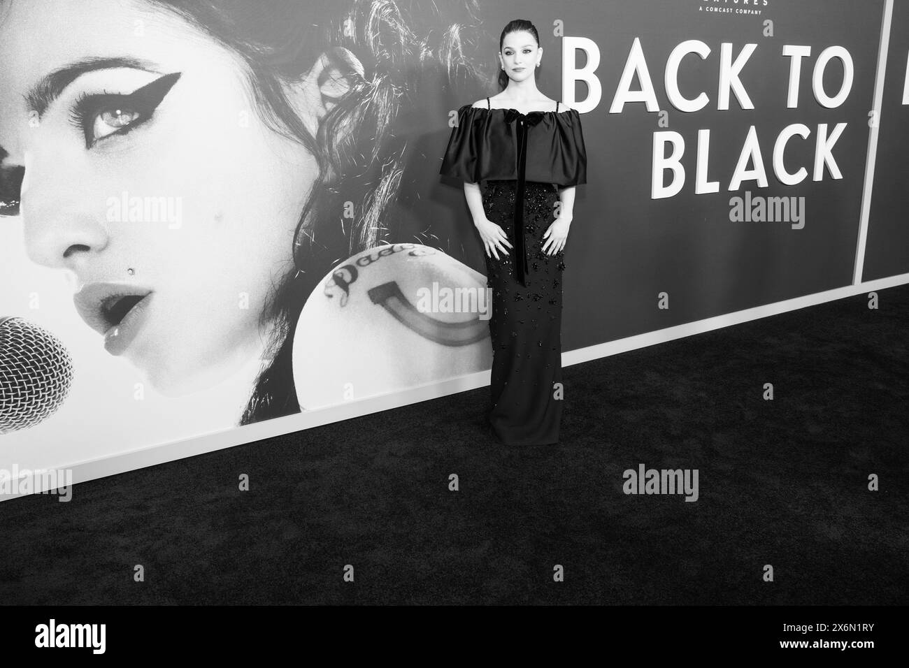 Marisa Abela assiste à la première de "Back to Black" à l'AMC Lincoln Square à New York le 14 mai 2024 Banque D'Images