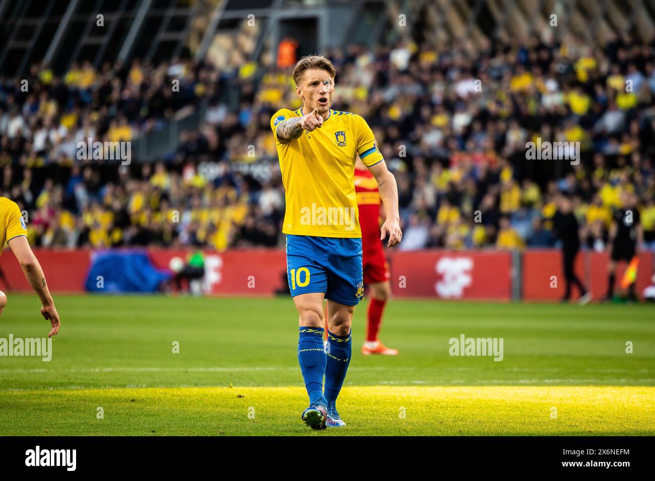 Broendby, Danemark. 15 mai 2024. Daniel Wass (10 ans) de Broendby vu lors du match de 3F Superliga entre Broendby IF et FC Nordsjaelland au Broendby Stadion à Broendby. (Crédit photo : Gonzales photo/Alamy Live News Banque D'Images