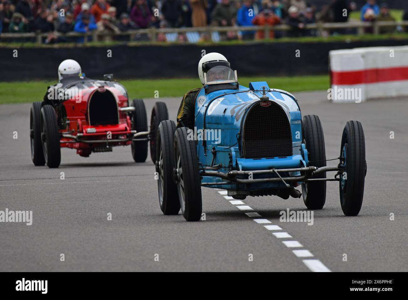 Julian Majzub, Bugatti type 35B, Grover Williams Trophy, vingt minutes de course pour les voitures Grand Prix d'avant-guerre, principalement de la période 1920 à 1931, Go Banque D'Images