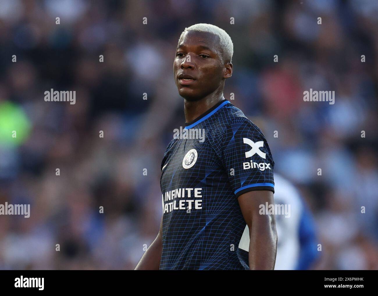 Brighton et Hove, Royaume-Uni. 15 mai 2024. Moisés Caicedo de Chelsea lors du match de premier League à l'AMEX Stadium, Brighton et Hove. Le crédit photo devrait se lire : Paul Terry/Sportimage crédit : Sportimage Ltd/Alamy Live News Banque D'Images