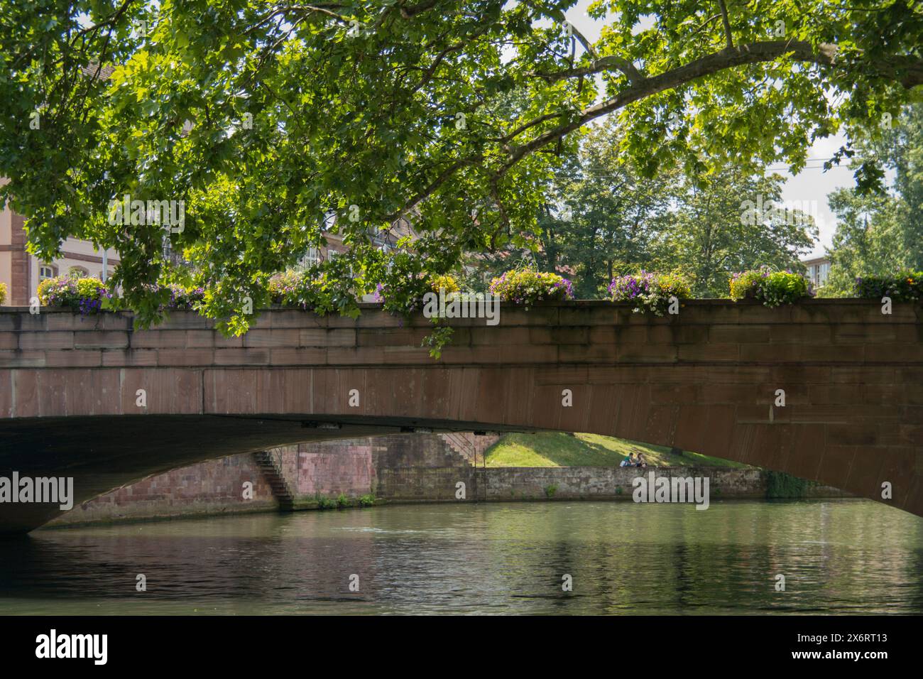 France, Alsace, Strasbourg, vue sur la ville Banque D'Images