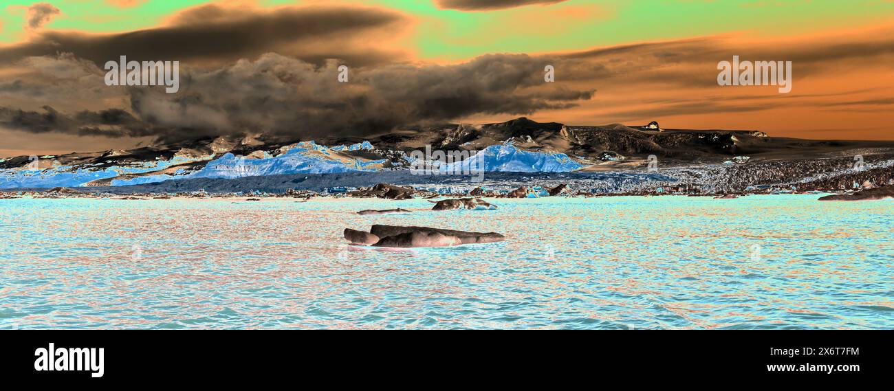 Stranger Than Fiction - vue d'un autre monde - Islande Banque D'Images