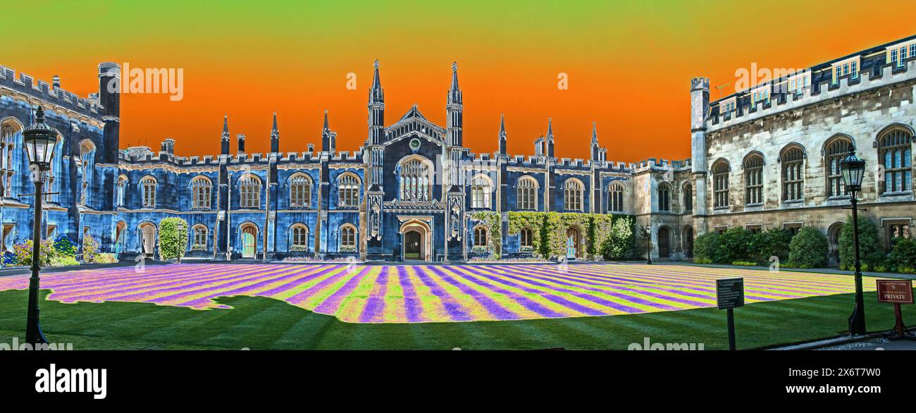 Stranger Than Fiction - vue d'un autre monde - Cambridge Banque D'Images