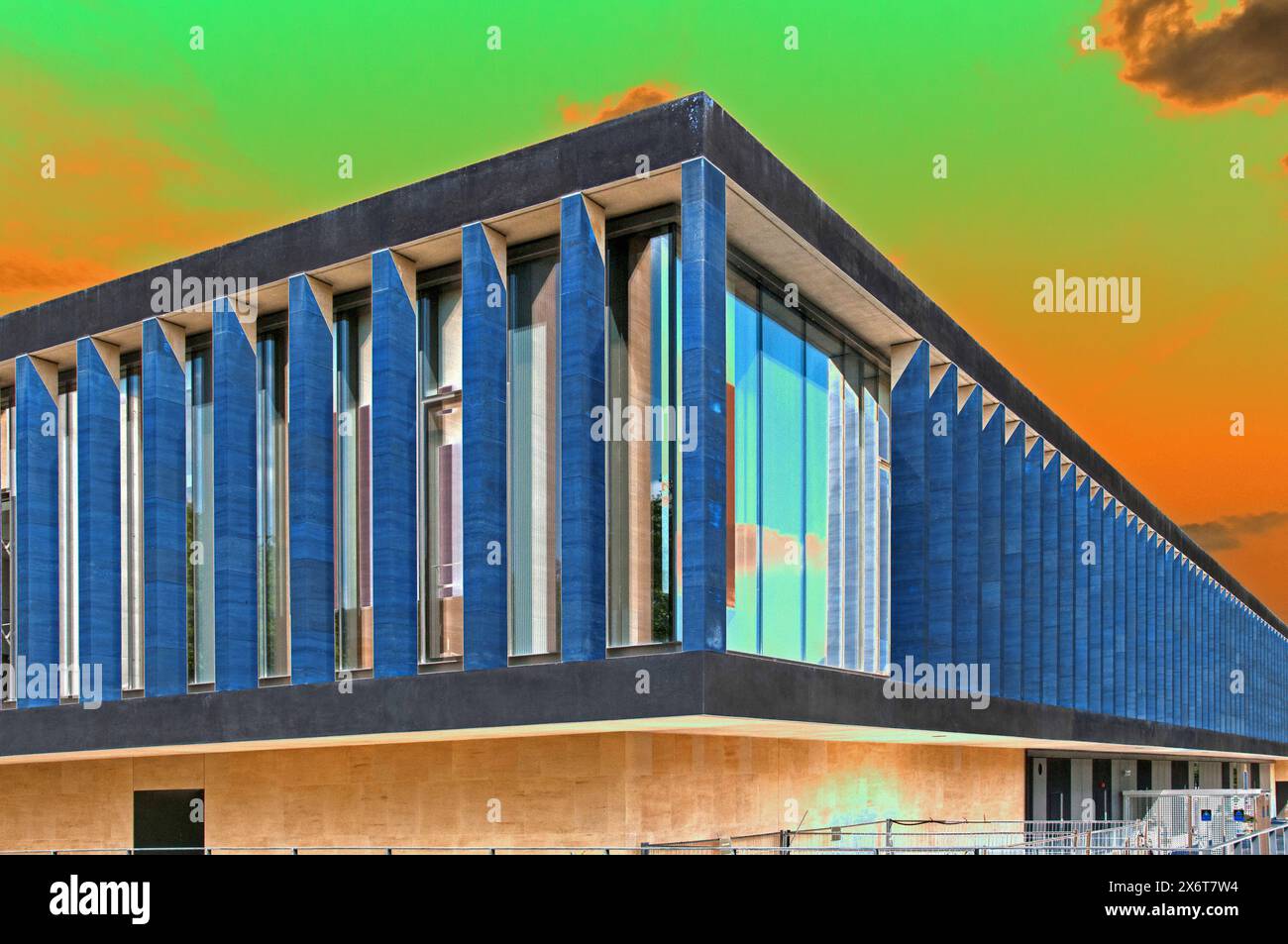 Stranger Than Fiction - vue d'un autre monde - Cambridge Banque D'Images