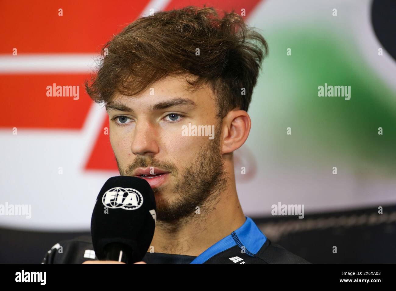 Pierre Gasly (FRA) - Alpine F1 Team - Alpine A524 - Renault lors de la conférence de presse des pilotes FORMULE 1 MSC CROISIÈRES GRAN PREMIO DEL MADE IN ITALY E DELL Banque D'Images