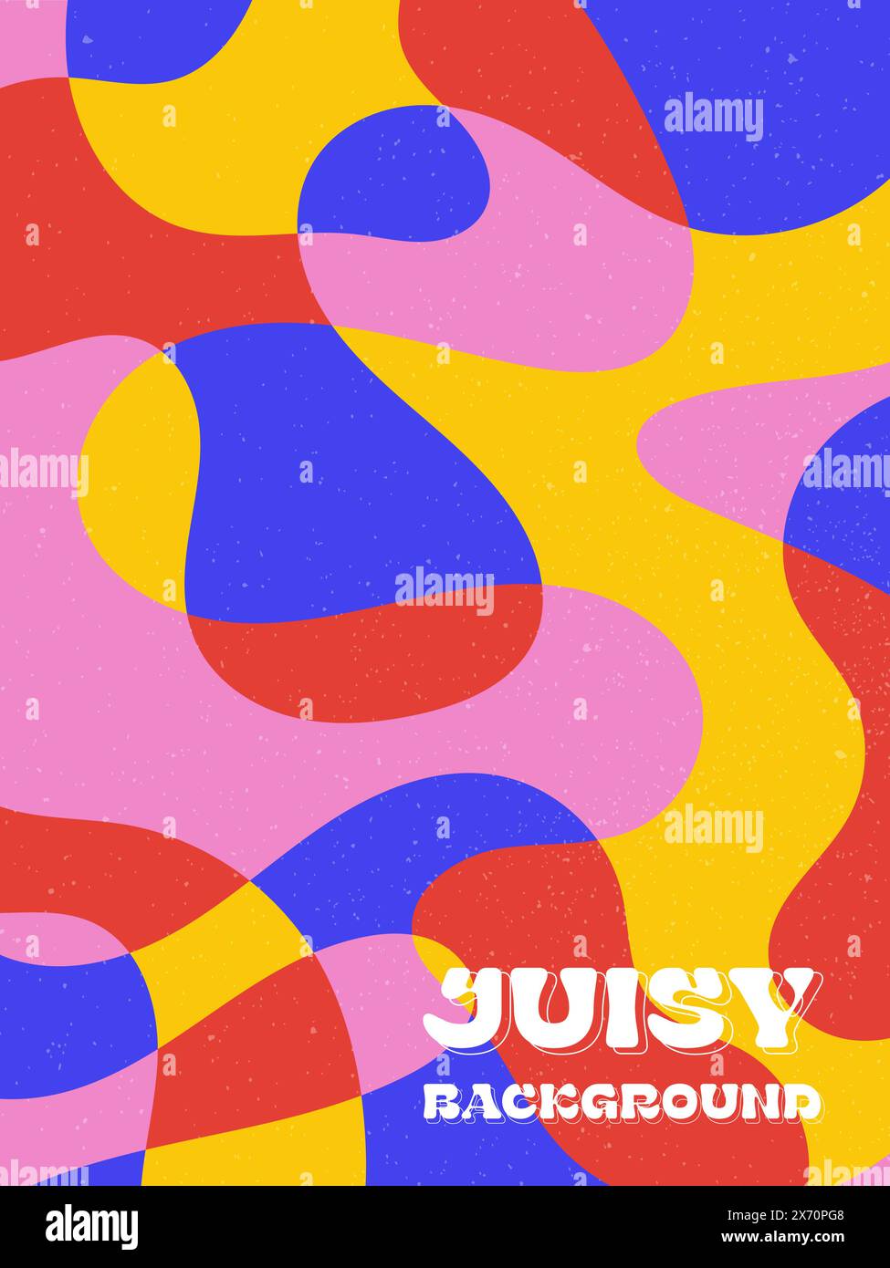 Fond abstrait avec des formes liquides. Illustration de Vecteur