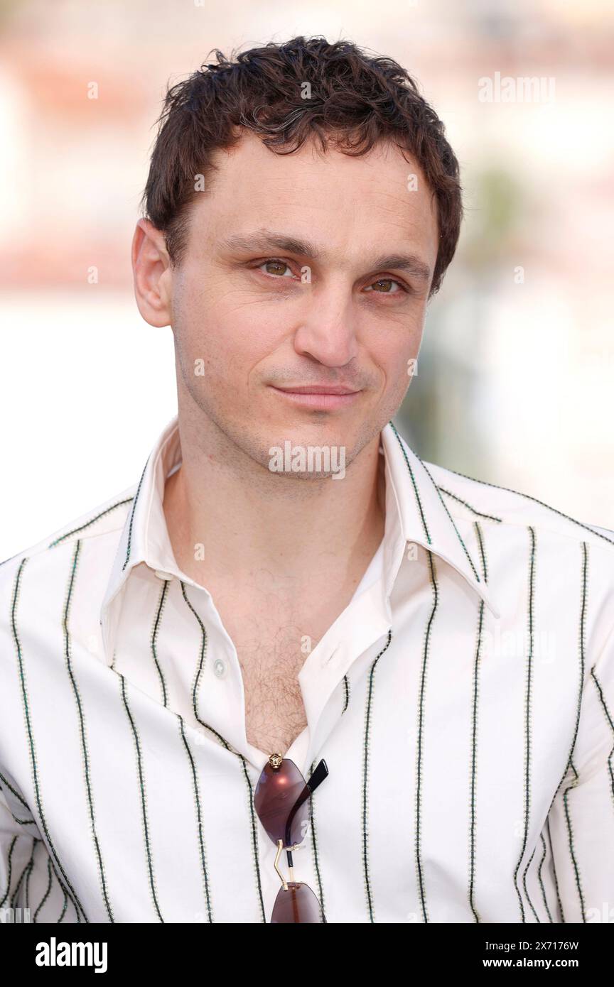 Franz Rogowski beim Photocall zum Kinofilm 'Bird' auf dem Festival de Cannes 2024 / 77. Internationale Filmfestspiele von Cannes am Palais des Festivals. Cannes, 17.05.2024 Banque D'Images