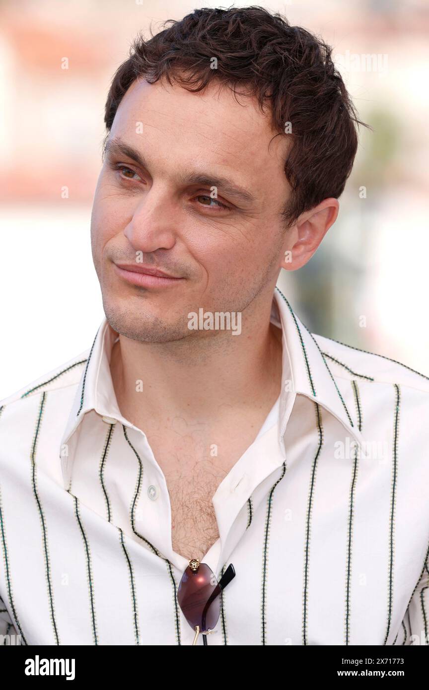 Franz Rogowski beim Photocall zum Kinofilm 'Bird' auf dem Festival de Cannes 2024 / 77. Internationale Filmfestspiele von Cannes am Palais des Festivals. Cannes, 17.05.2024 Banque D'Images