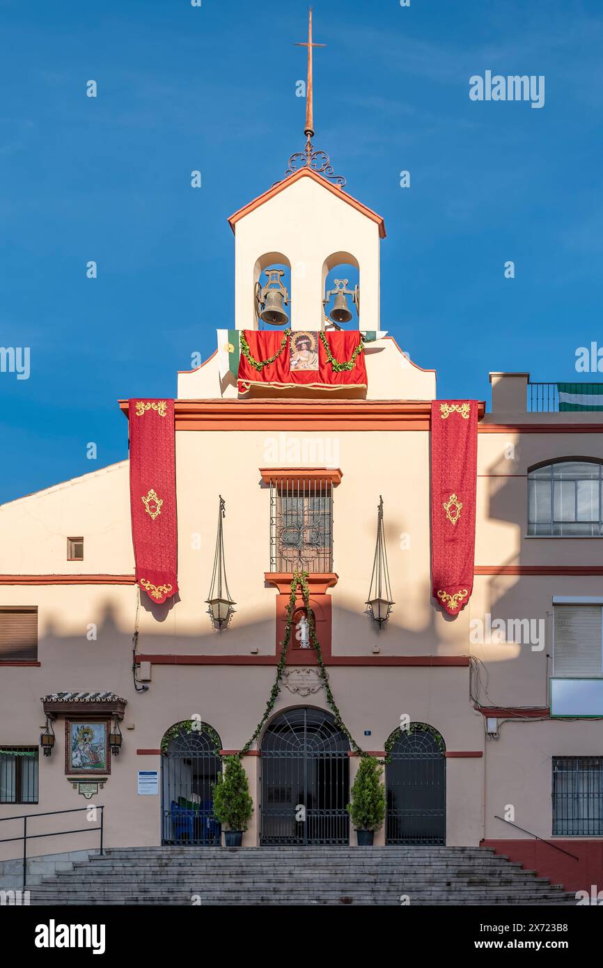 Église de Divina Pastora y Santa Teresa, place Plaza de Capuchinos, Malaga, Espagne Banque D'Images