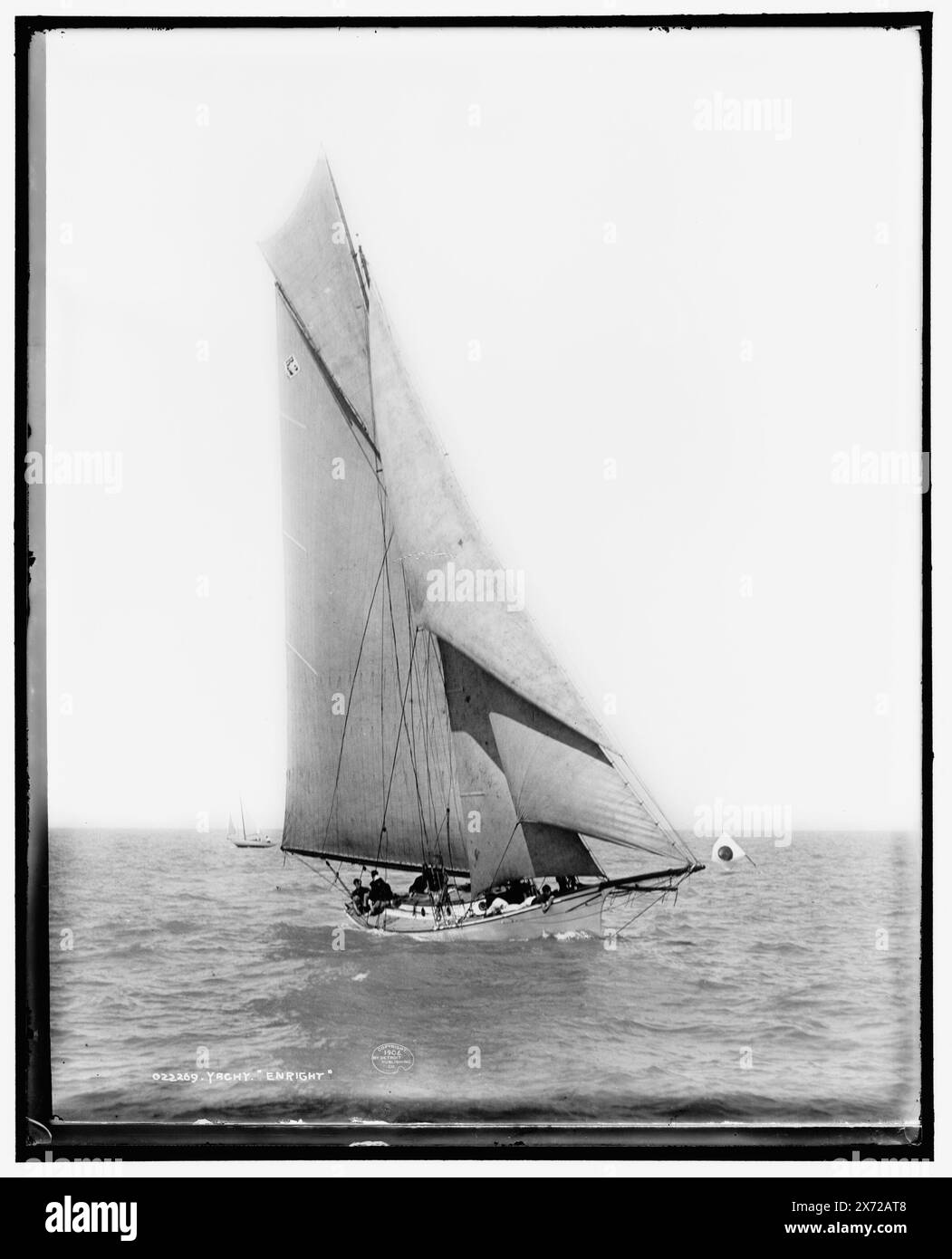 Yacht Enright, transparent en verre correspondant (avec le même code de série) disponible sur vidéodisque cadre 1A-30668., transparent écaillé coin supérieur gauche., Detroit Publishing Co. no. 022269., Gift ; State Historical Society of Colorado ; 1949, Alice Enright (Yacht), Yachts. , États-Unis, Ohio, Put-in-Bay. Banque D'Images Yacht Enright, transparent en verre correspondant (avec le même code de série) disponible sur vidéodisque cadre 1A-30668., transparent écaillé coin supérieur gauche., Detroit Publishing Co. no. 022269., Gift ; State Historical Society of Colorado ; 1949, Alice Enright (Yacht), Yachts. , États-Unis, Ohio, Put-in-Bay. Banque D'Images