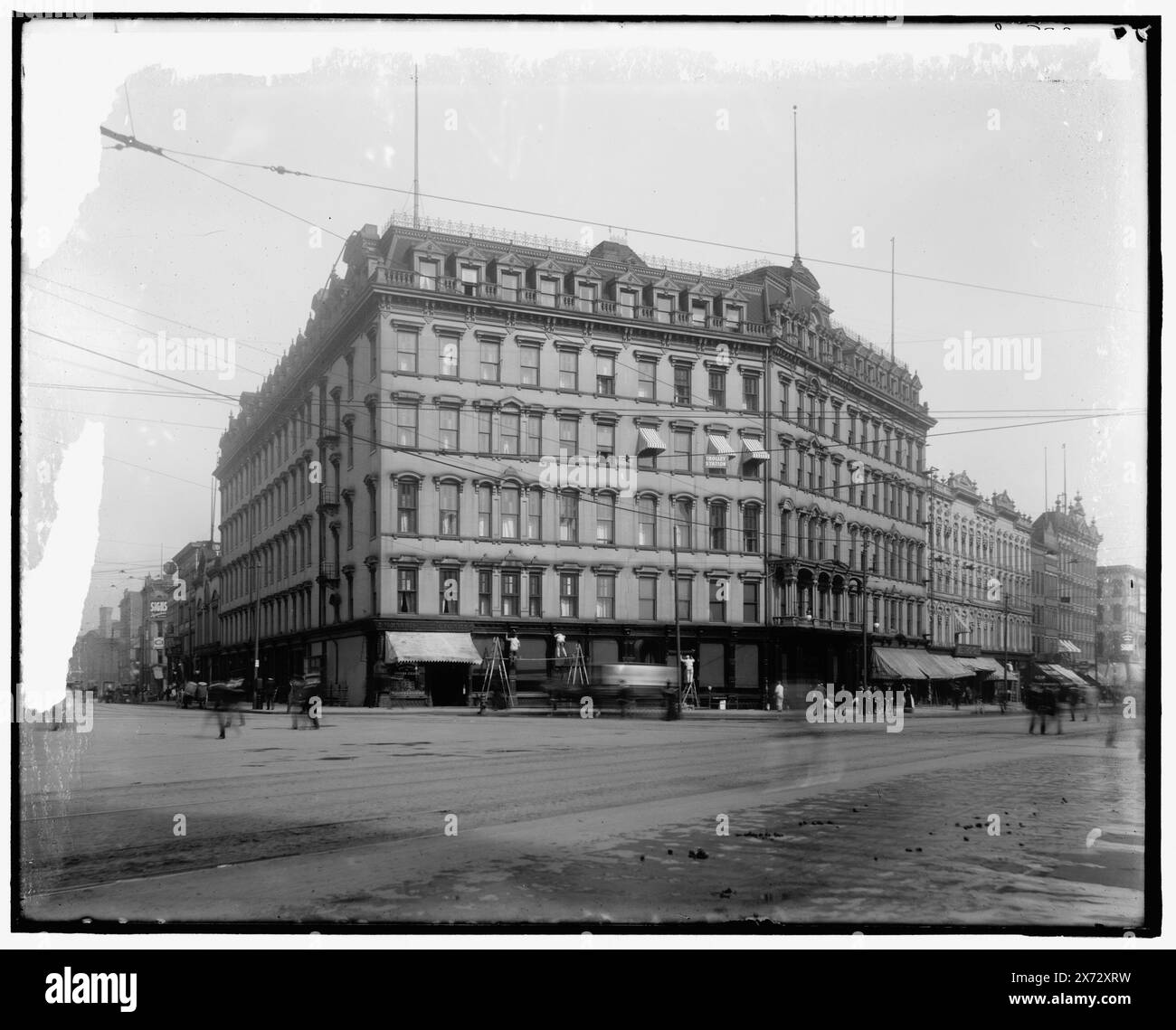 Russell House, Detroit, Mich., titre tiré de la veste., '278-s' sur négatif., Detroit Publishing Co. no. 042097., Gift ; State Historical Society of Colorado ; 1949, Hôtels. , États-Unis, Michigan, Detroit. Banque D'Images