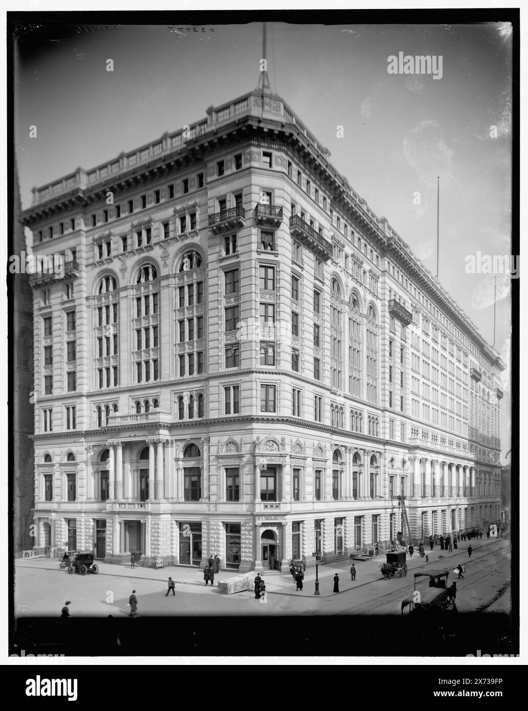 Metropolitan Life Insurance Company Building, New York City, titre tiré de la veste., 'G 2476' sur négatif., Detroit Publishing Co. No. 033777., Gift ; State Historical Society of Colorado ; 1949, Office Buildings. , Assurance. , États-Unis, New York (State), New York. Banque D'Images