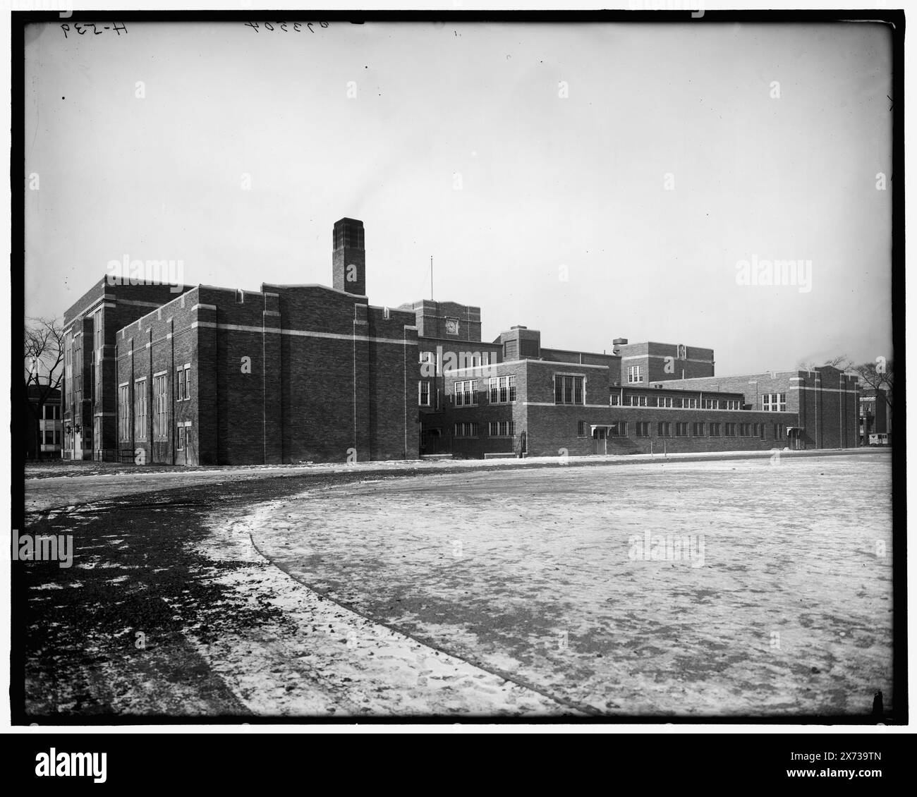 Balch School, Detroit, Mich., titre de veste., 'H 539' sur négatif., Detroit Publishing Co. no. 073504., Gift ; State Historical Society of Colorado ; 1949, Schools. , Installations éducatives. , États-Unis, Michigan, Detroit. Banque D'Images