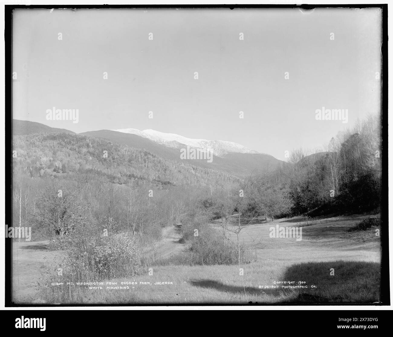 MT. Washington de la ferme de Roger, Jackson, White Mountains, Detroit Publishing Co. No. 011804., Gift ; State Historical Society of Colorado ; 1949, Mountains. , États-Unis, New Hampshire, White Mountains. , États-Unis, New Hampshire, Washington, Mount. , États-Unis, New Hampshire, Jackson. Banque D'Images