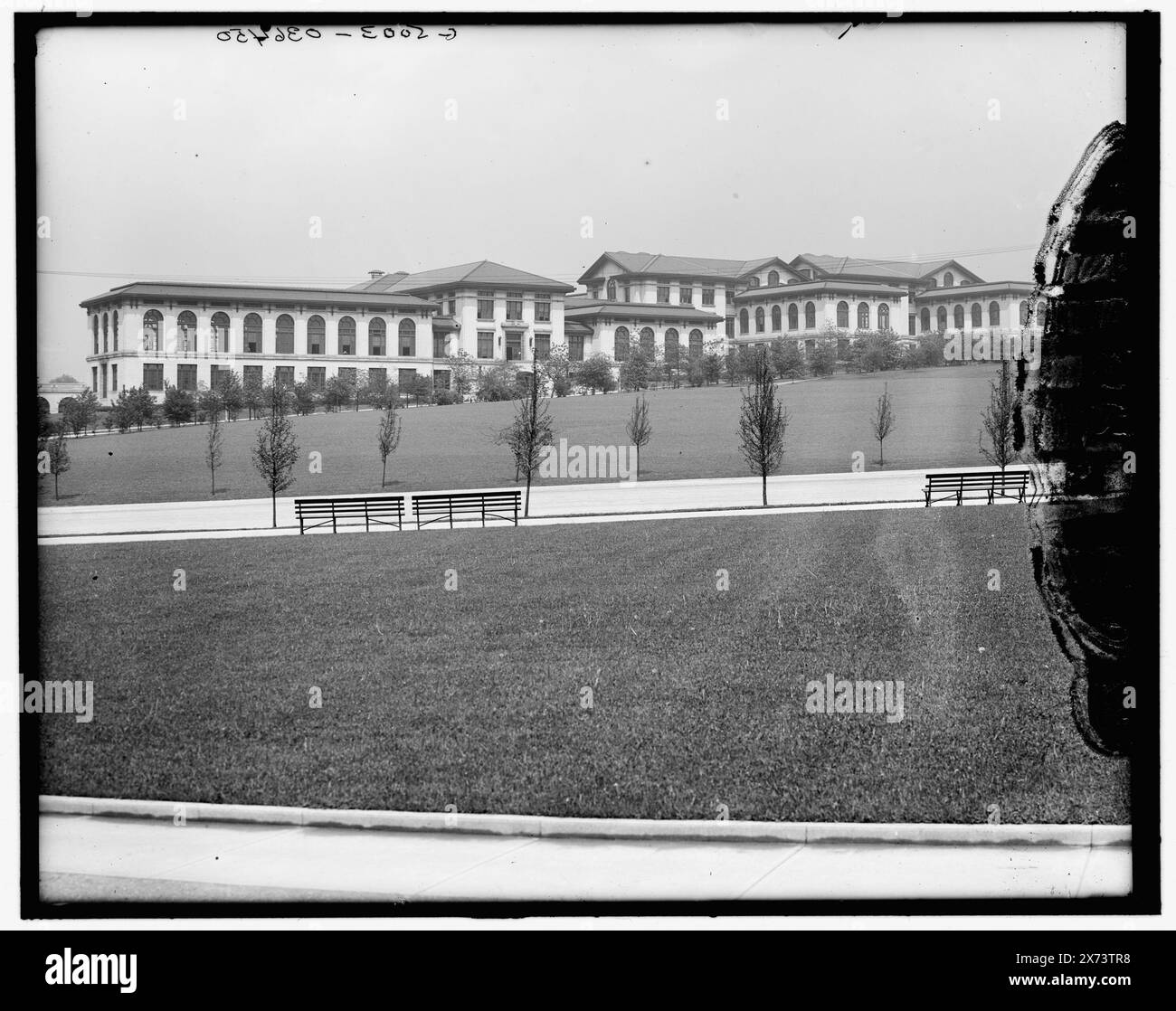 Carnegie Technical School (Carnegie-Mellon University), Pittsburgh, Pa., titre tiré de la veste., 'G 5003' sur négatif., Detroit Publishing Co. No. 036450., Gift ; State Historical Society of Colorado ; 1949, universités et collèges. , Installations éducatives. , États-Unis, Pennsylvanie, Pittsburgh. Banque D'Images