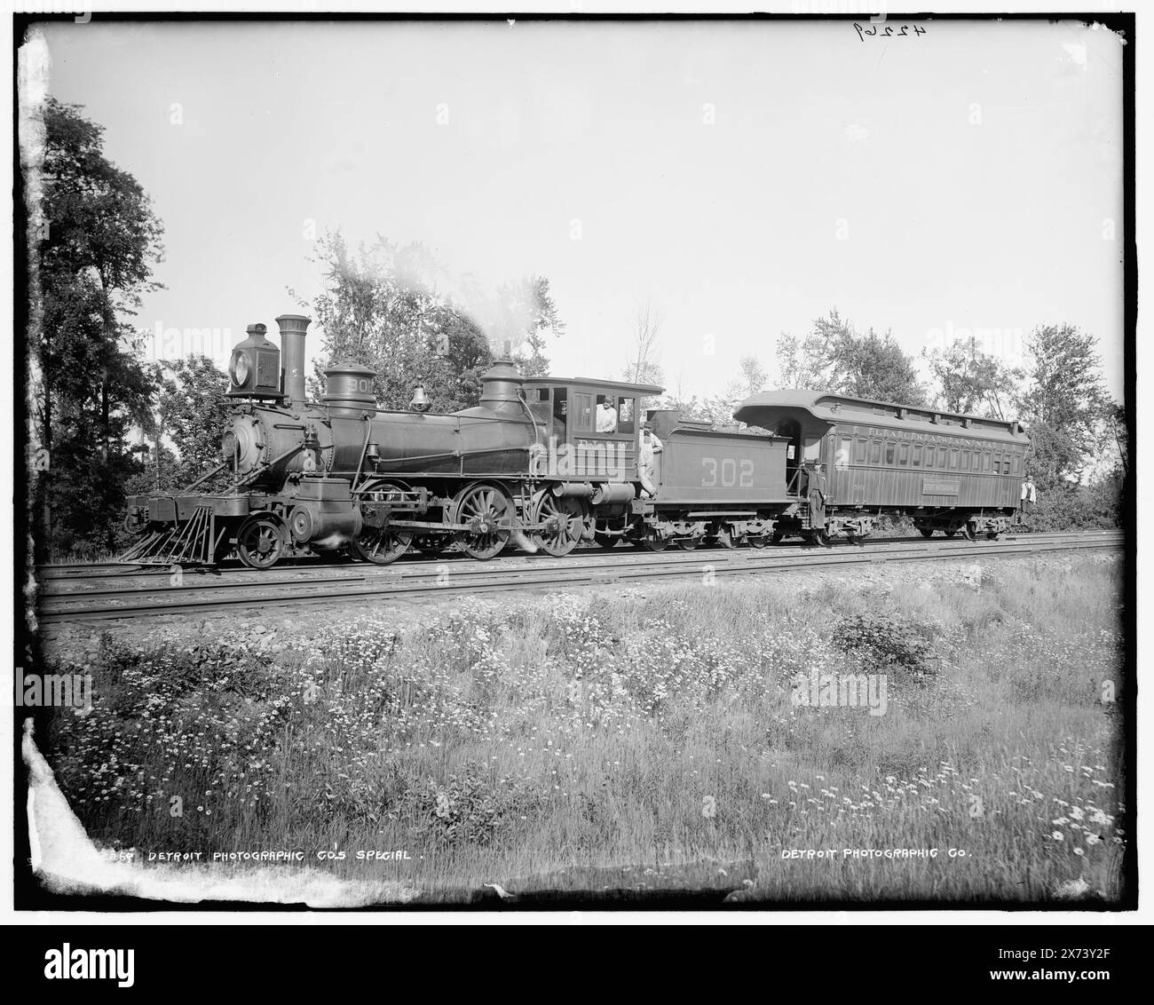 Detroit Photographic Co.'s Special, Delaware, Lackawanna and Western Railroad., Detroit Publishing Co. No. 042269., Gift ; State Historical Society of Colorado ; 1949, Detroit Publishing Co., Railroads. , Studios photographiques. Banque D'Images