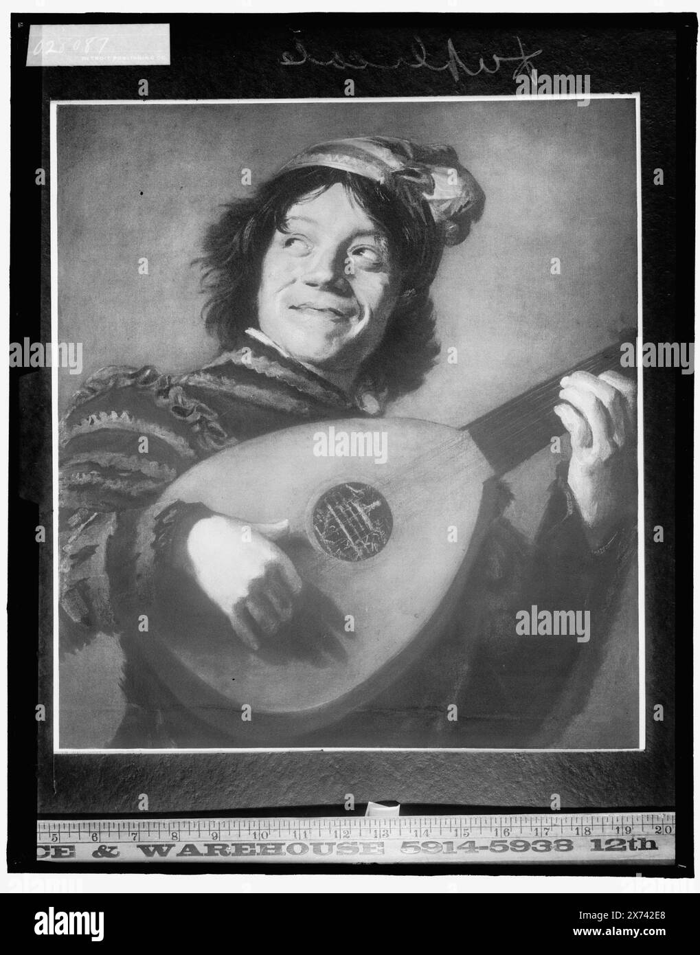 Jester, titre de la veste., photographie d'un tableau., Detroit Publishing Co. No. 028087., Gift ; State Historical Society of Colorado ; 1949, Fools & Jesters. Banque D'Images