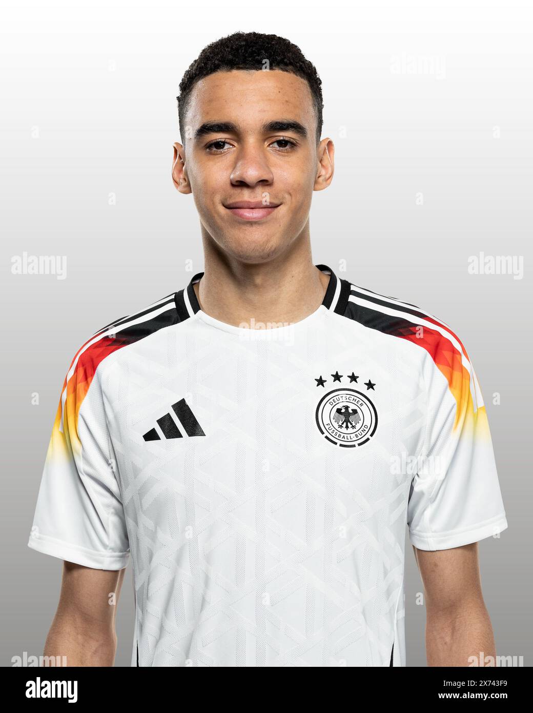 Jamal Musiala d'Allemagne Deutscher Fussball-Bund, DFB, Maenner-Nationalmannschaft zu Fussball Euro 2024 UEFA Euro 2024 en Allemagne Pool DFB © diebilderwelt / Alamy Stock Banque D'Images