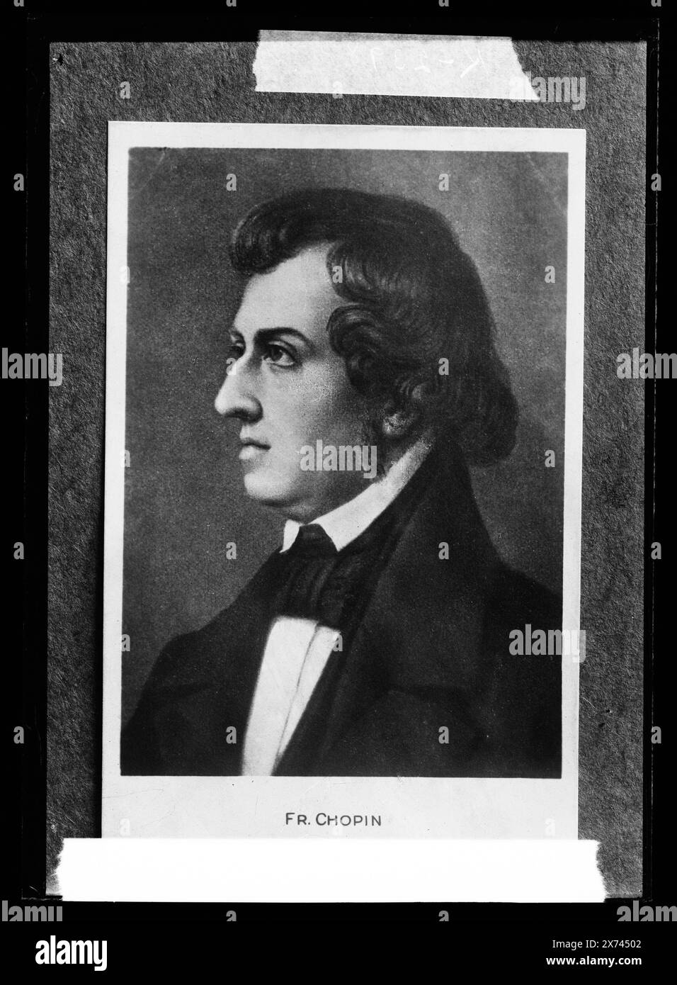 F.R. Chopin, probablement lié aux négatifs D420-2370 à D420-2400., '4843' sur négatif., Detroit Publishing Co. No. K 2398., Gift ; State Historical Society of Colorado ; 1949, Chopin, Frédéric,,, 1810-1849. Banque D'Images