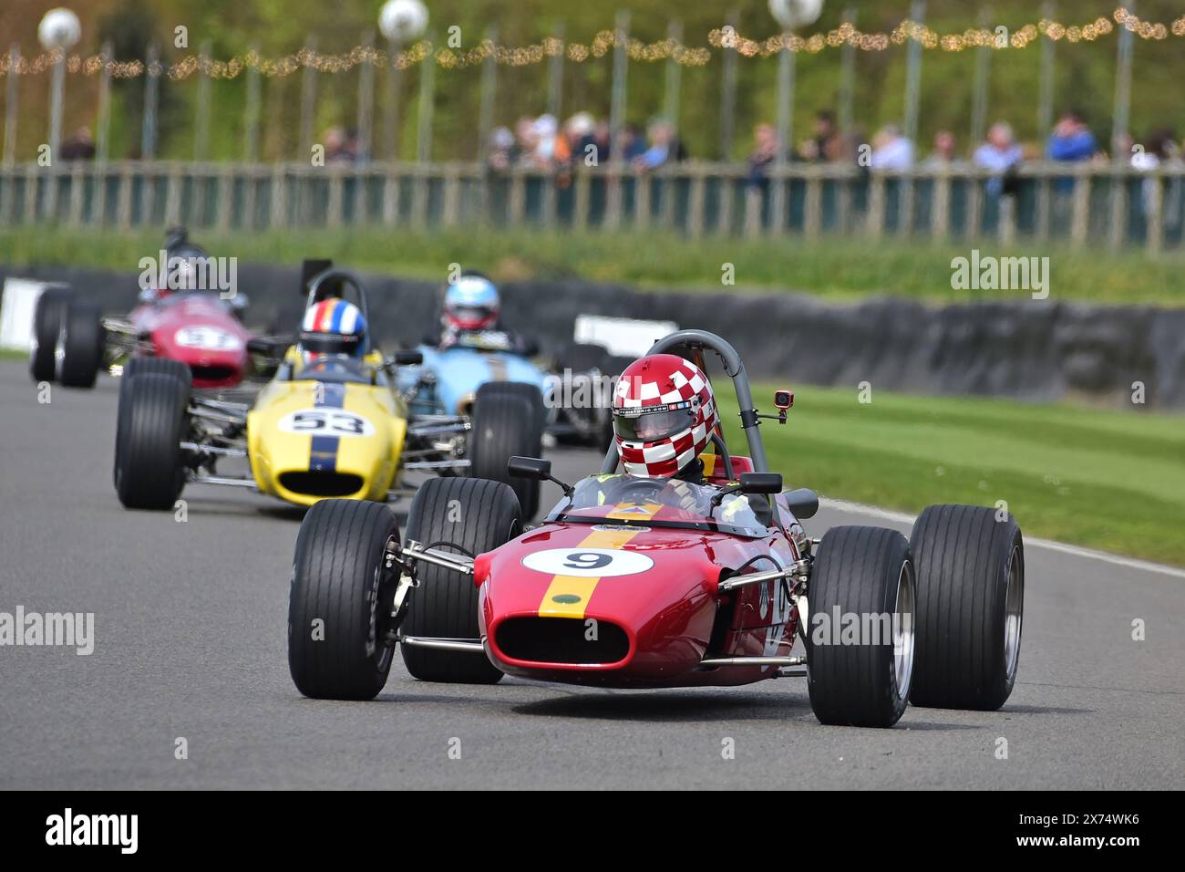 Andrew Tart, Merlyn-Ford Mk9, Derek Bell Cup, une course de vingt minutes mettant en vedette des monoplaces de formule 3 1 litre qui ont concouru dans les années 1964 - 19 Banque D'Images