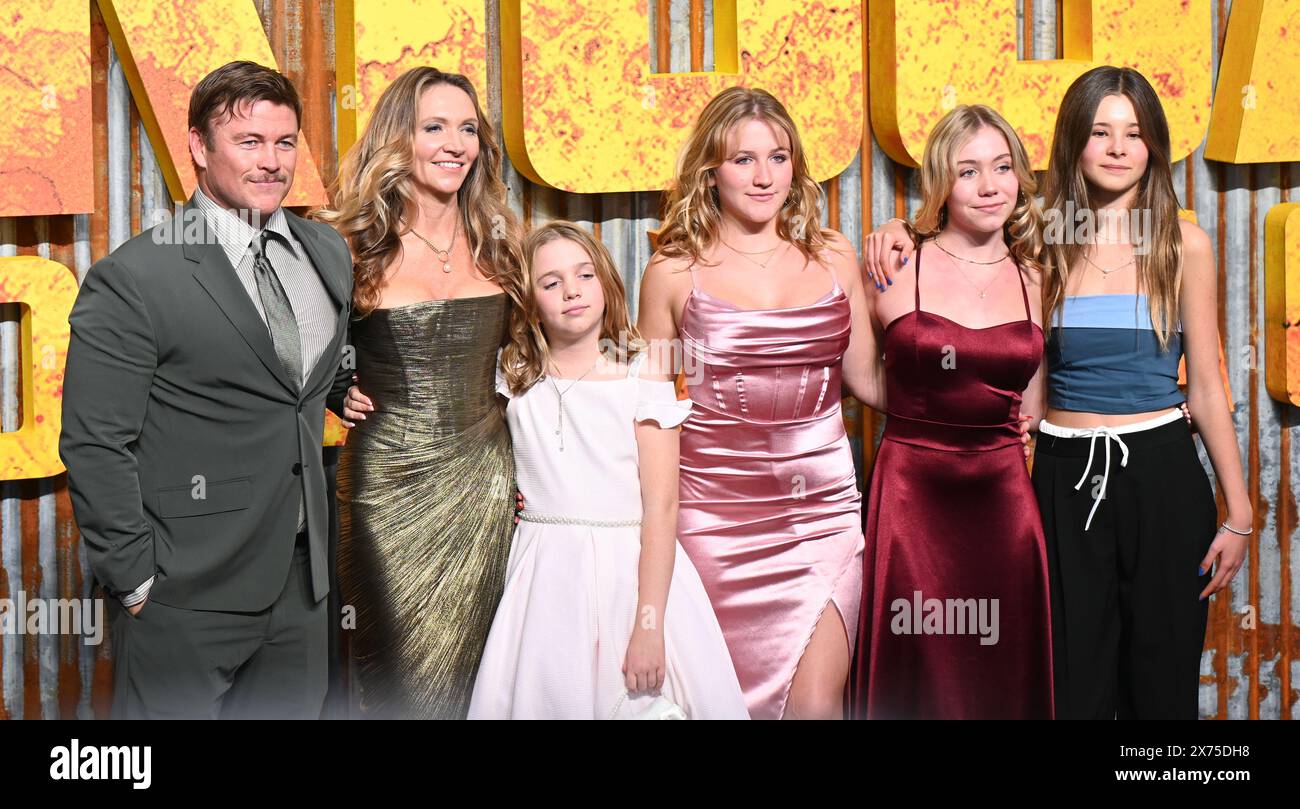 LONDRES, ANGLETERRE, Royaume-Uni - 17 MAI 2024 : Luke Hemsworth assiste à la première britannique de 'Furiosa : a Mad Max Saga' au BFI IMAX, Londres, Royaume-Uni. Crédit : Voir Li/Picture Capital/Alamy Live News Banque D'Images