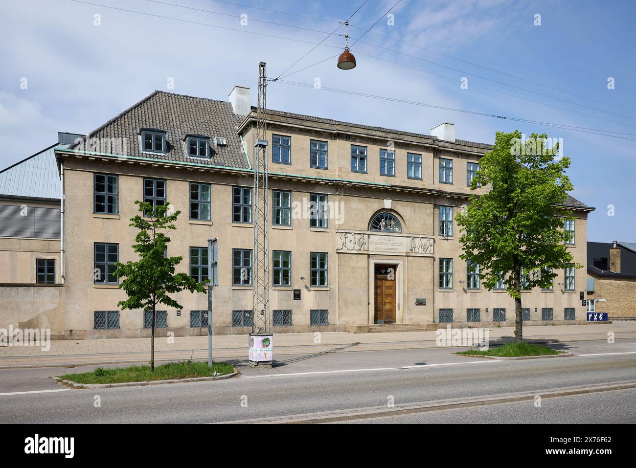 L'Institut pour Ernaering Idraet og (Institut du sport et de la nutrition), Campus nord, bâtiment conçu par Carl Brummer, 1924 ; Copenhague, Danemark Banque D'Images