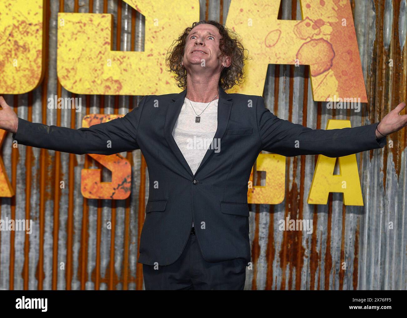 Londres, Royaume-Uni. 17 mai 2024. David Collins assiste à la première britannique de Furiosa : a Mad Max Saga' au BFI IMAX, Waterloo, Londres. (Photo de Mario Mitsis/SOPA images/SIPA USA) crédit : SIPA USA/Alamy Live News Banque D'Images