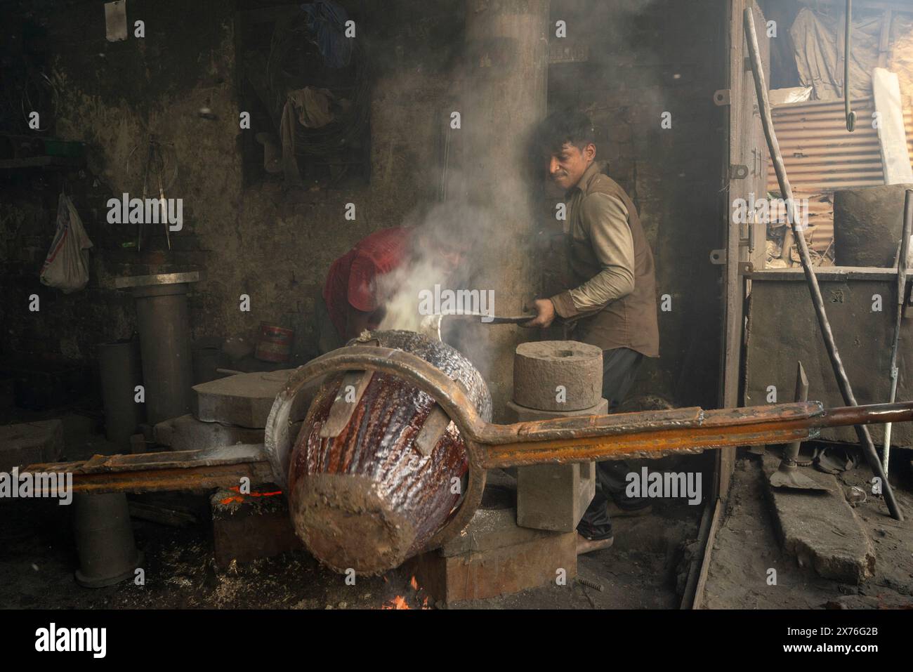 Démolition de navires Banque D'Images