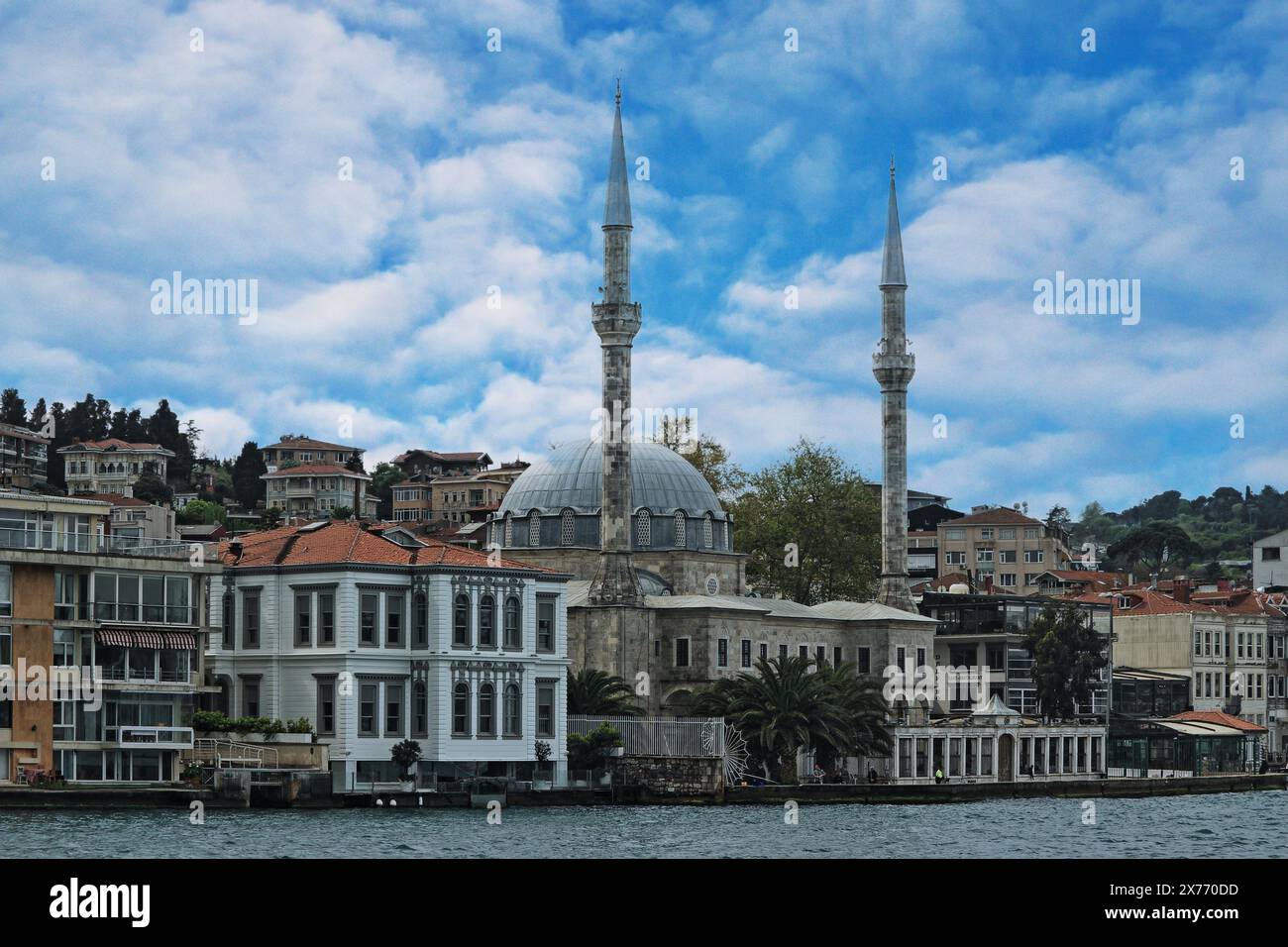 La mosquée Beylerbeyi d'Istanbul, Turquie Banque D'Images