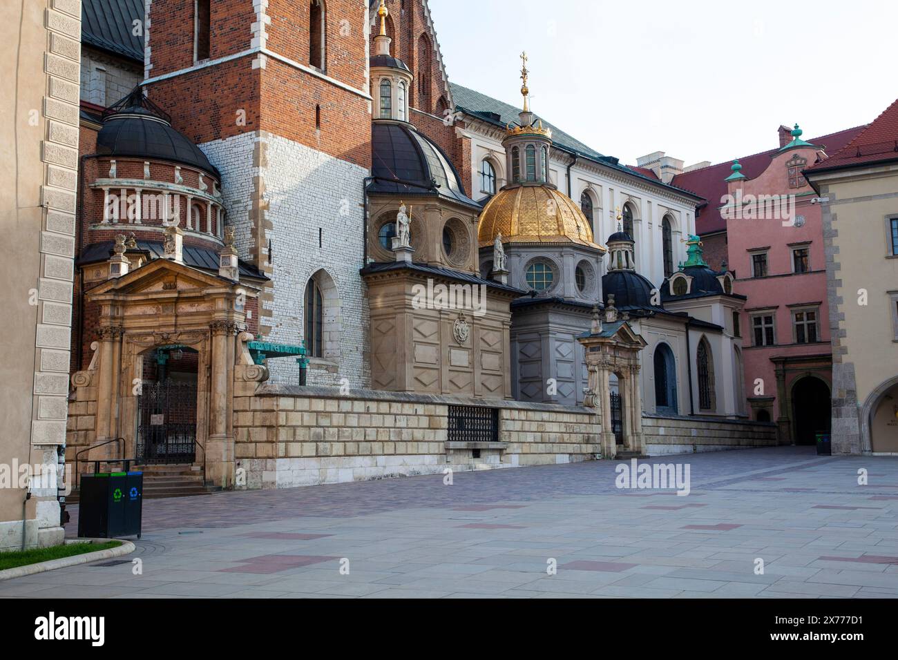 La cathédrale du Wawel - Katedra Wawelska Banque D'Images