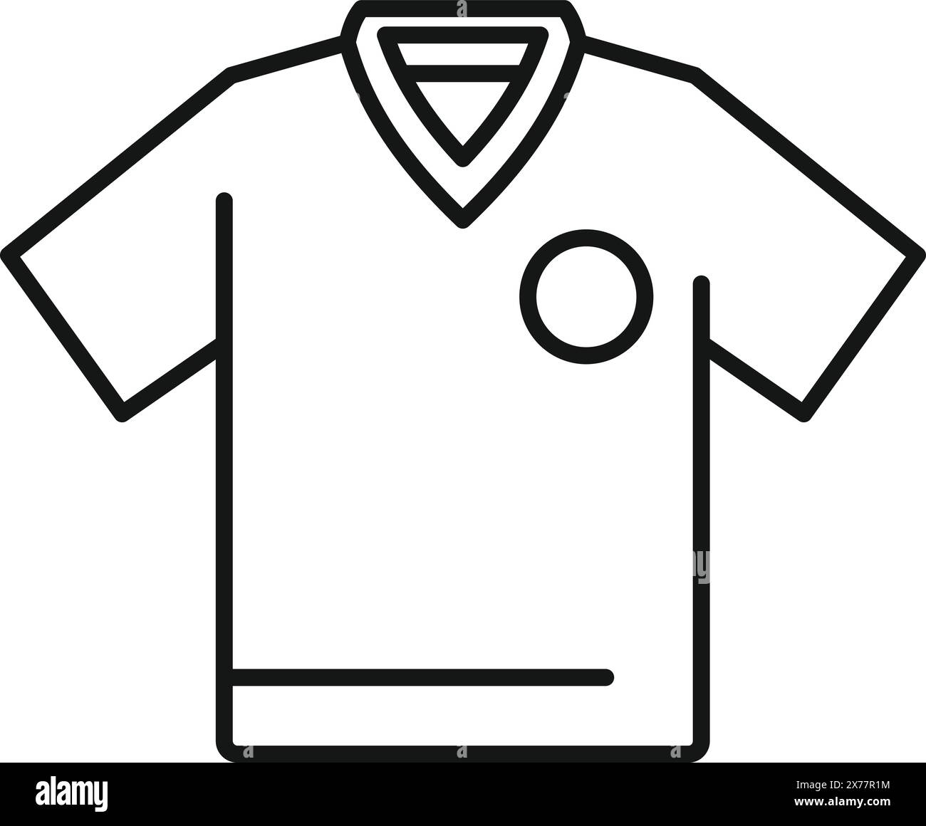 Maillot de foot Banque d images noir et blanc Alamy
