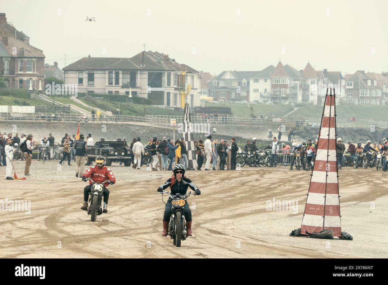 Course Mile Margate Beach 2024 Banque D'Images