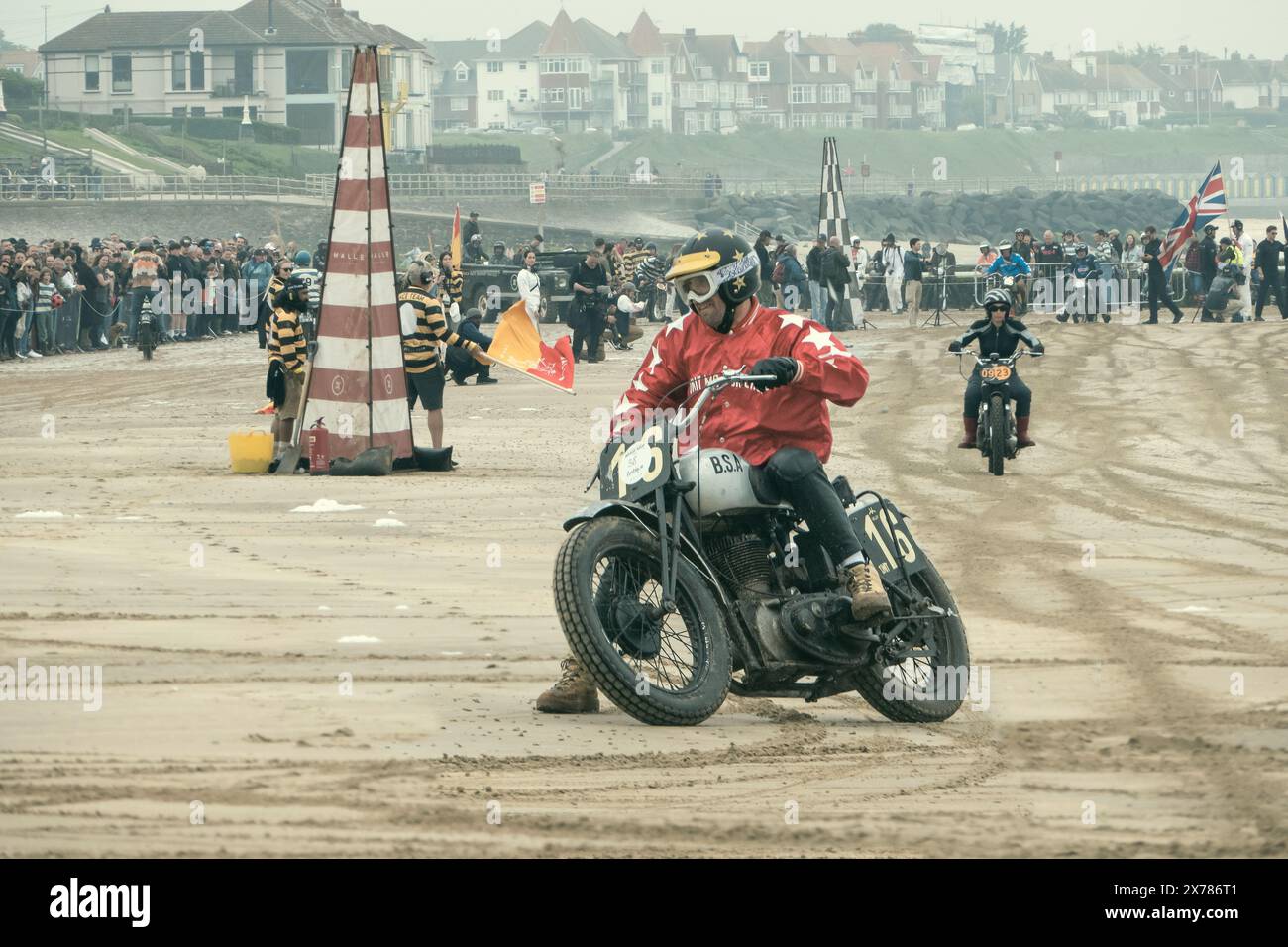 Course Mile Margate Beach 2024 Banque D'Images