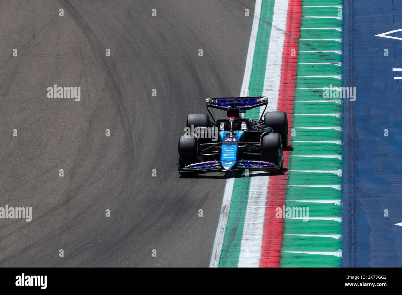 Esteban Ocon (FRA) - Alpine F1 Team - Alpine A524 - Renault pendant les CROISIÈRES EN FORMULE 1 MSC GRAN PREMIO DEL MADE IN ITALY E DELL'EMILIA-ROMAGNA 2 Autodr Banque D'Images