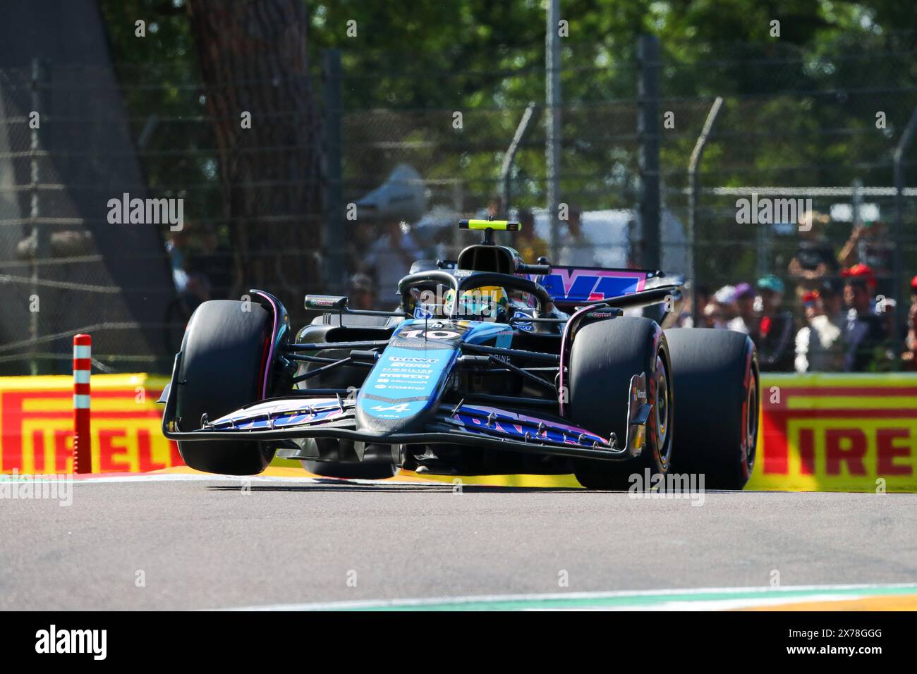 Pierre Gasly (FRA) - Alpine F1 Team - Alpine A524 - Renault pendant les CROISIÈRES EN FORMULE 1 MSC GRAN PREMIO DEL MADE IN ITALY E DELL'EMILIA-ROMAGNA 2 Autodr Banque D'Images