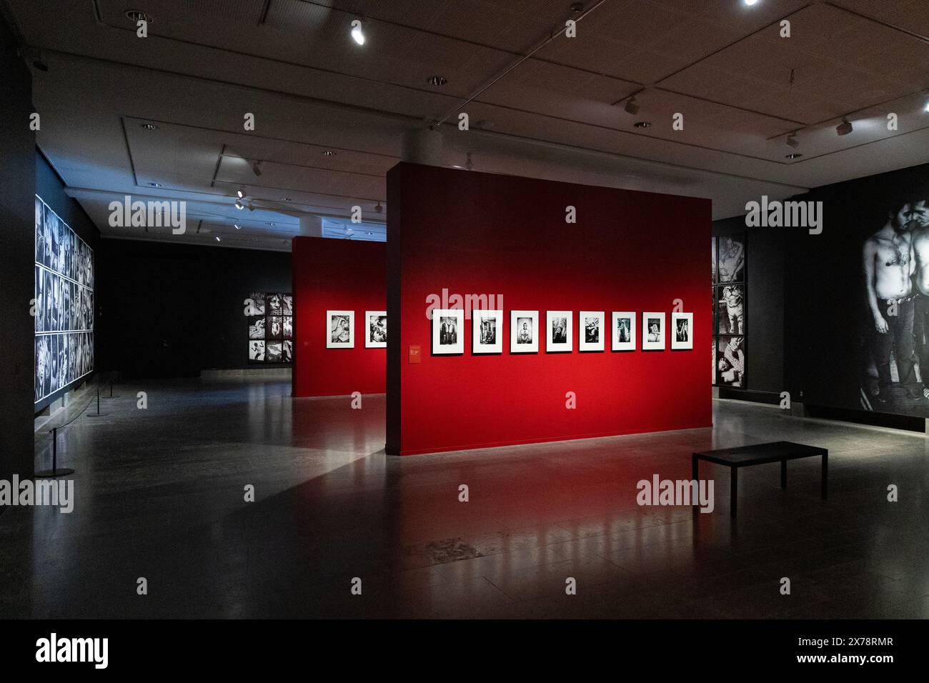 Anders Petersen 'City Diary' 2024 exposition au Hasselblad Center, Gothenburg Museum of Art, Gothenburg, Suède Banque D'Images