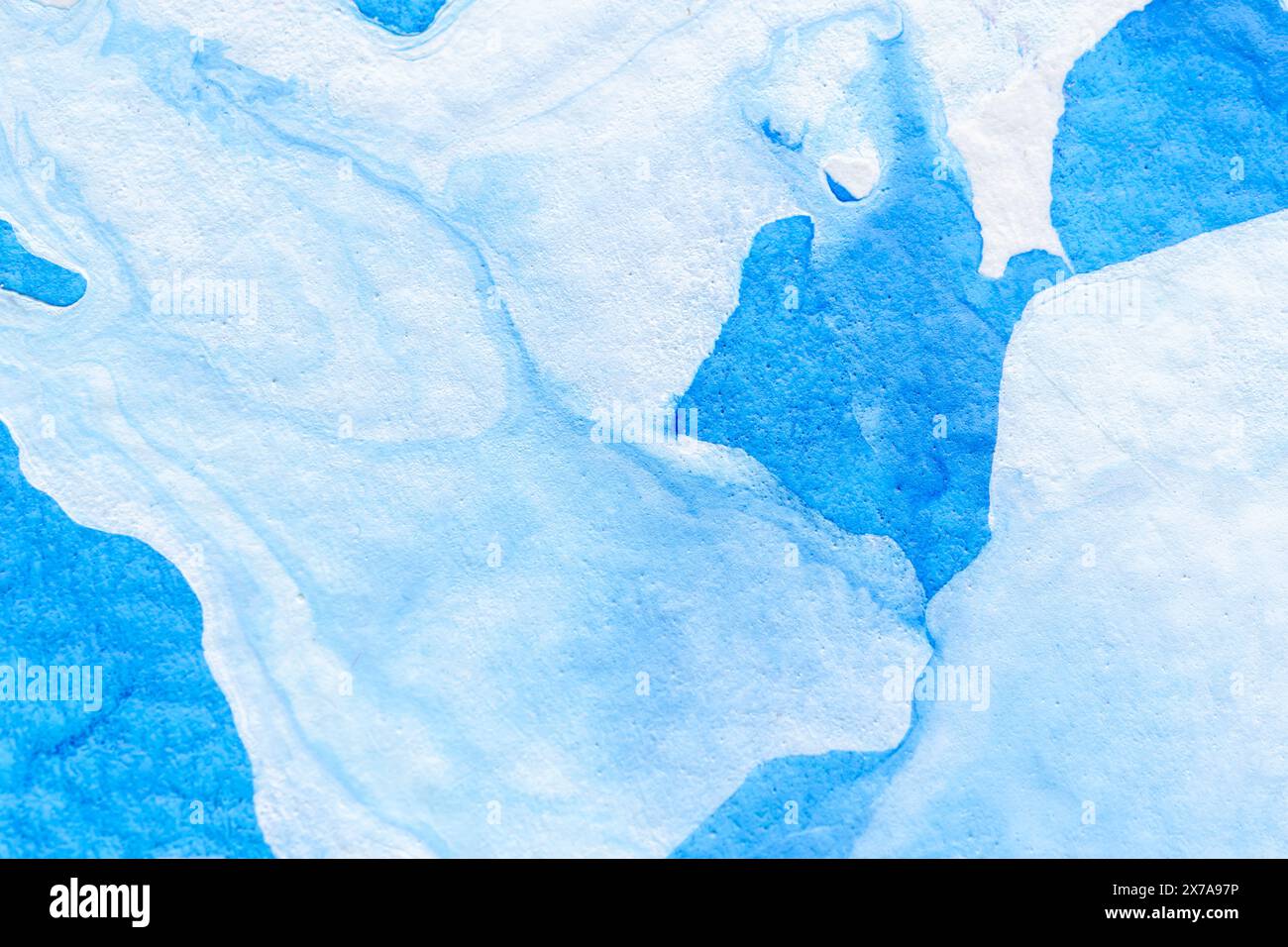 Aquarelle bleu clair abstraite pour l'arrière-plan Banque D'Images