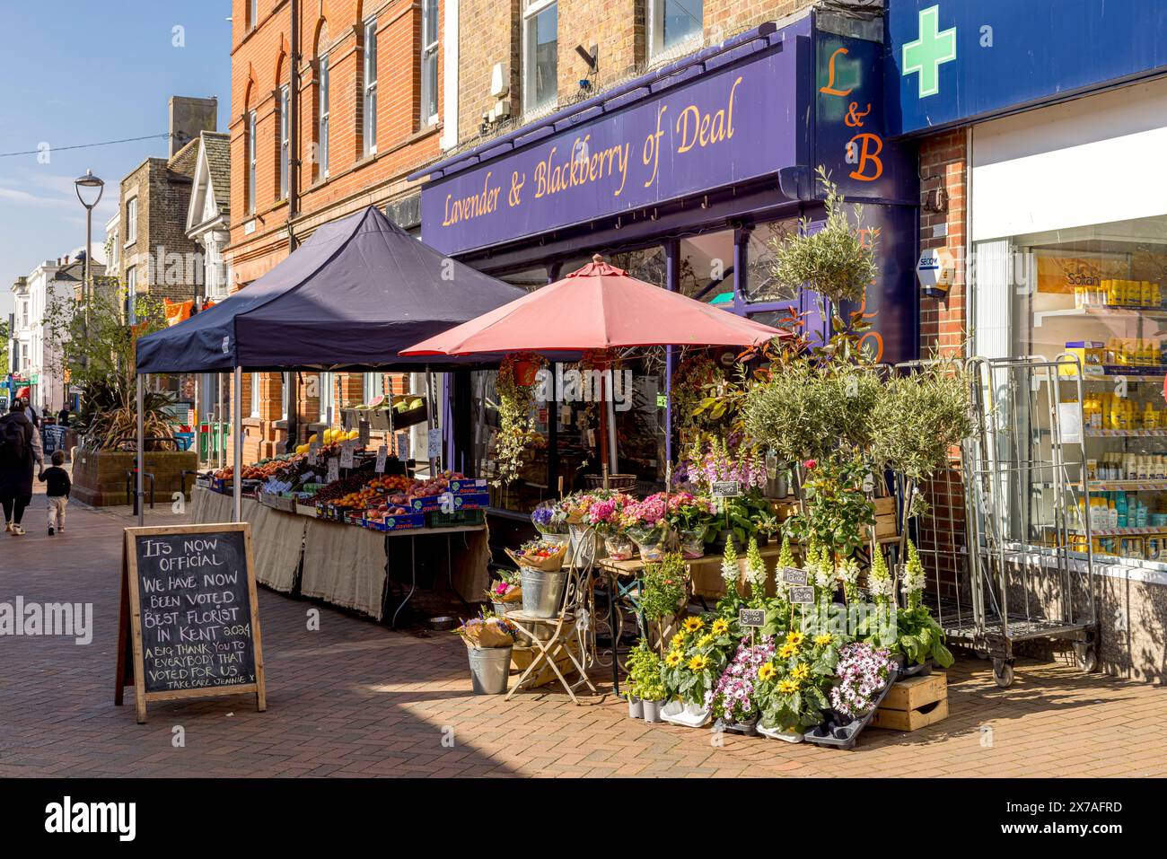 Deal, Kent, Angleterre, Royaume-Uni - photographie locale Banque D'Images