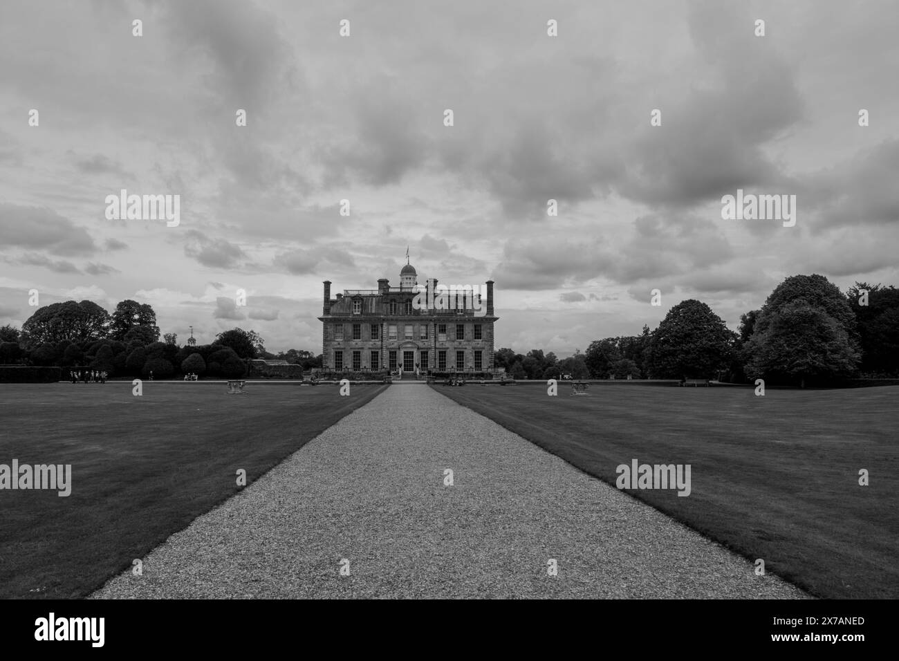 National Trust Kingston Lacy une maison de campagne et un domaine près de Wimborne Minster Dorset Angleterre Banque D'Images