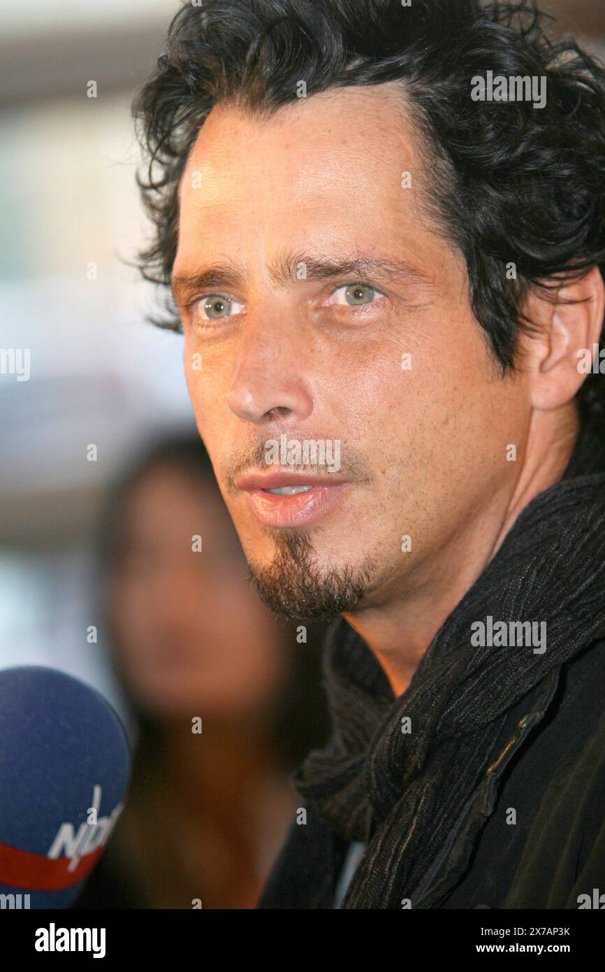 Chris Cornell Soundgarden Backstage beim Live Earth Konzert in der HSH Nordbank Arena. Hambourg, 07.07.2007 *** Chris Cornell Soundgarden dans les coulisses du concert Live Earth au HSH Nordbank Arena Hambourg, 07 07 2007 Foto:XC.xNiehausx/xFuturexImagex cornell 7709 Banque D'Images